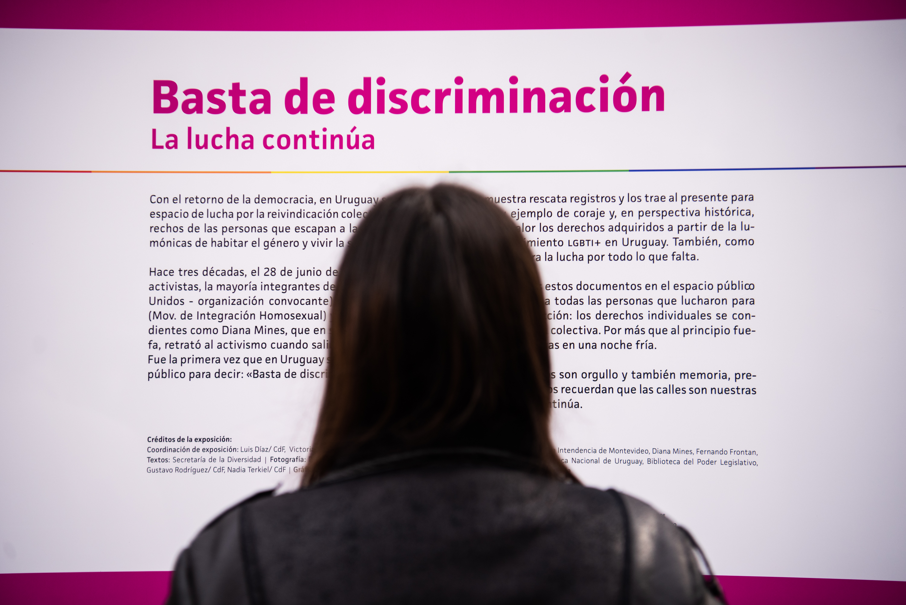 Fotogalería «Basta de discriminación: la lucha continúa» en el marco del Día Internacional del Orgullo LGTBIQ+, 28 de junio de 2022
