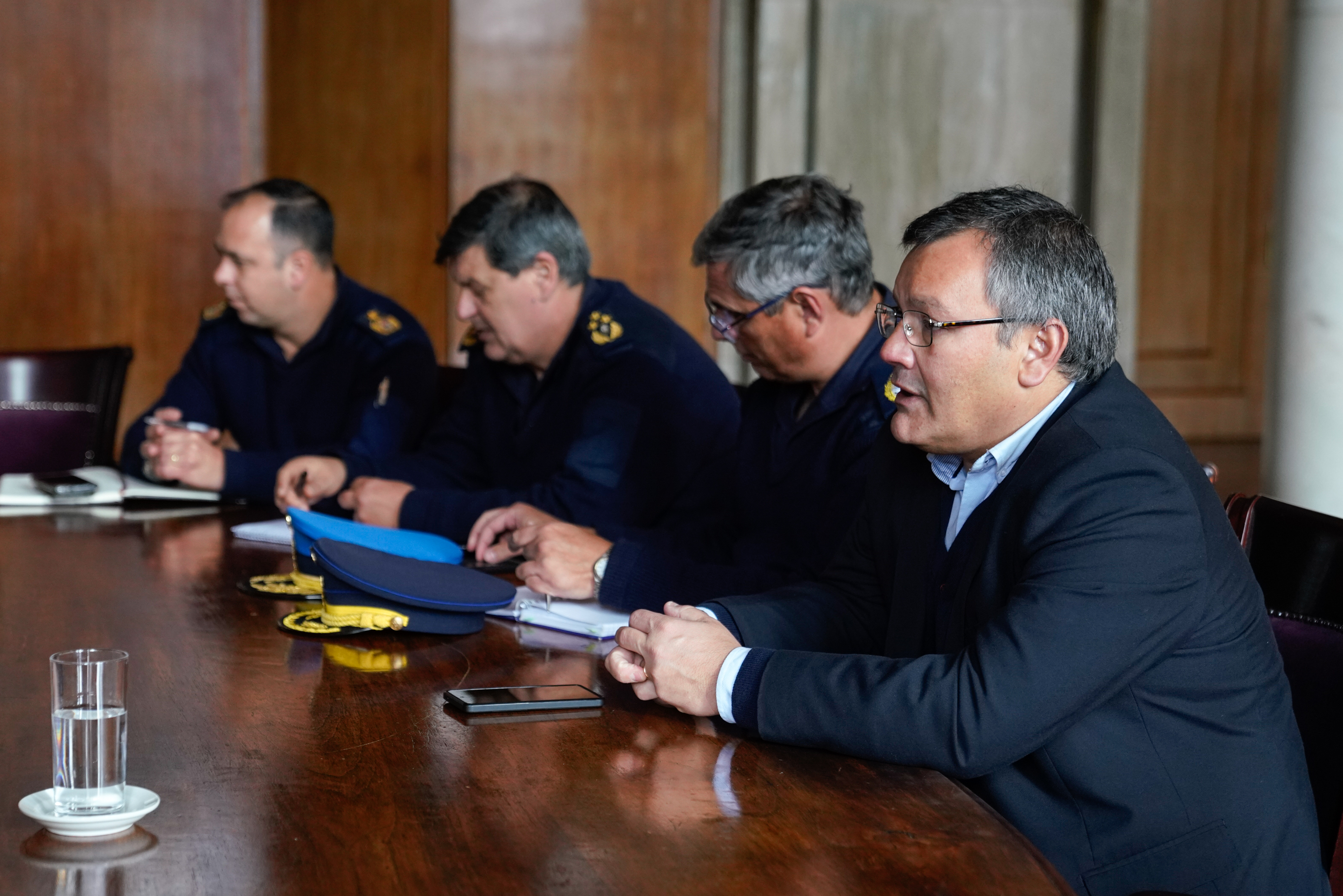 Reunión de la Intendencia de Montevideo con el Ministerio del Interior