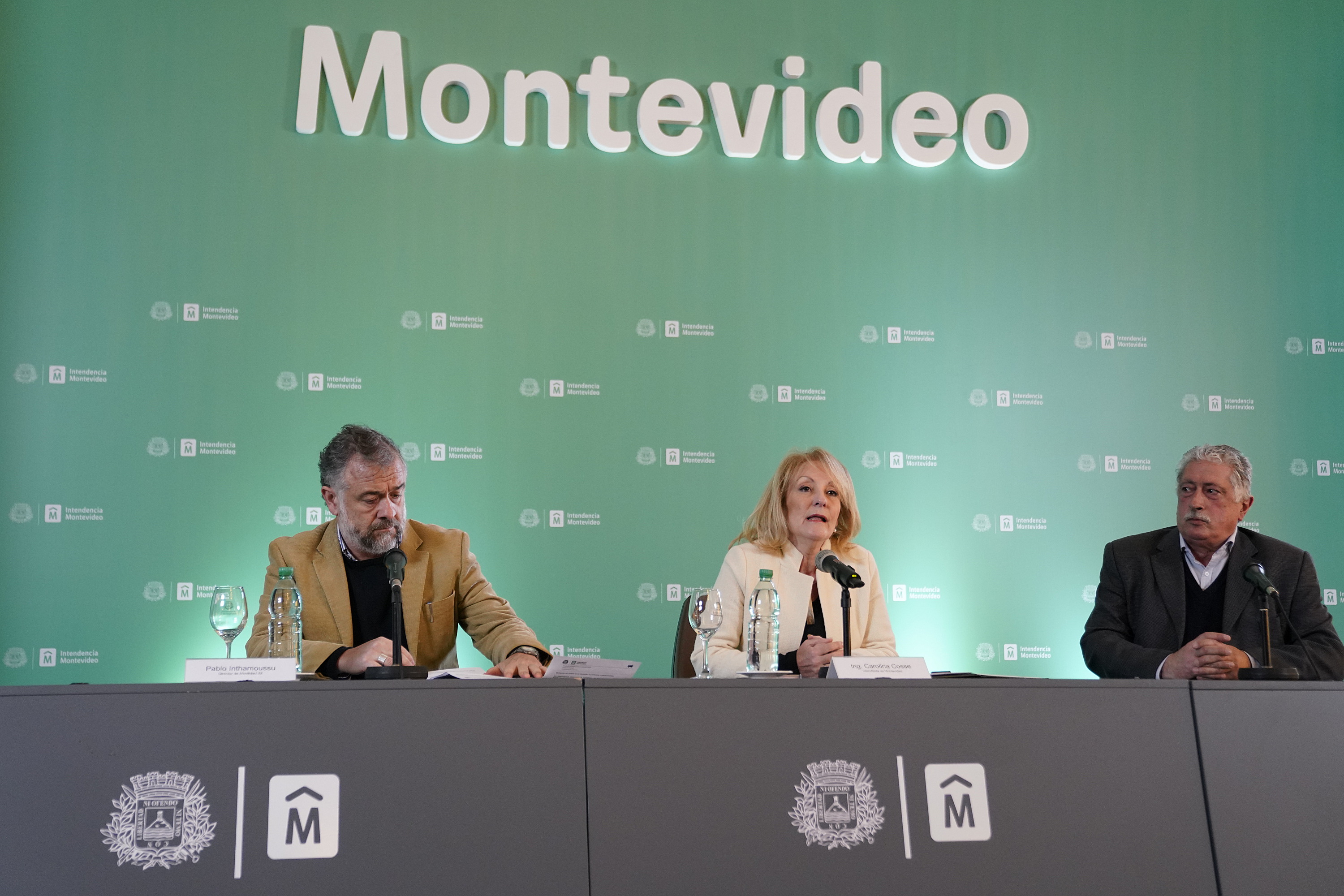 Conferencia de prensa por reintegro de subsidio a boletos de jubilados