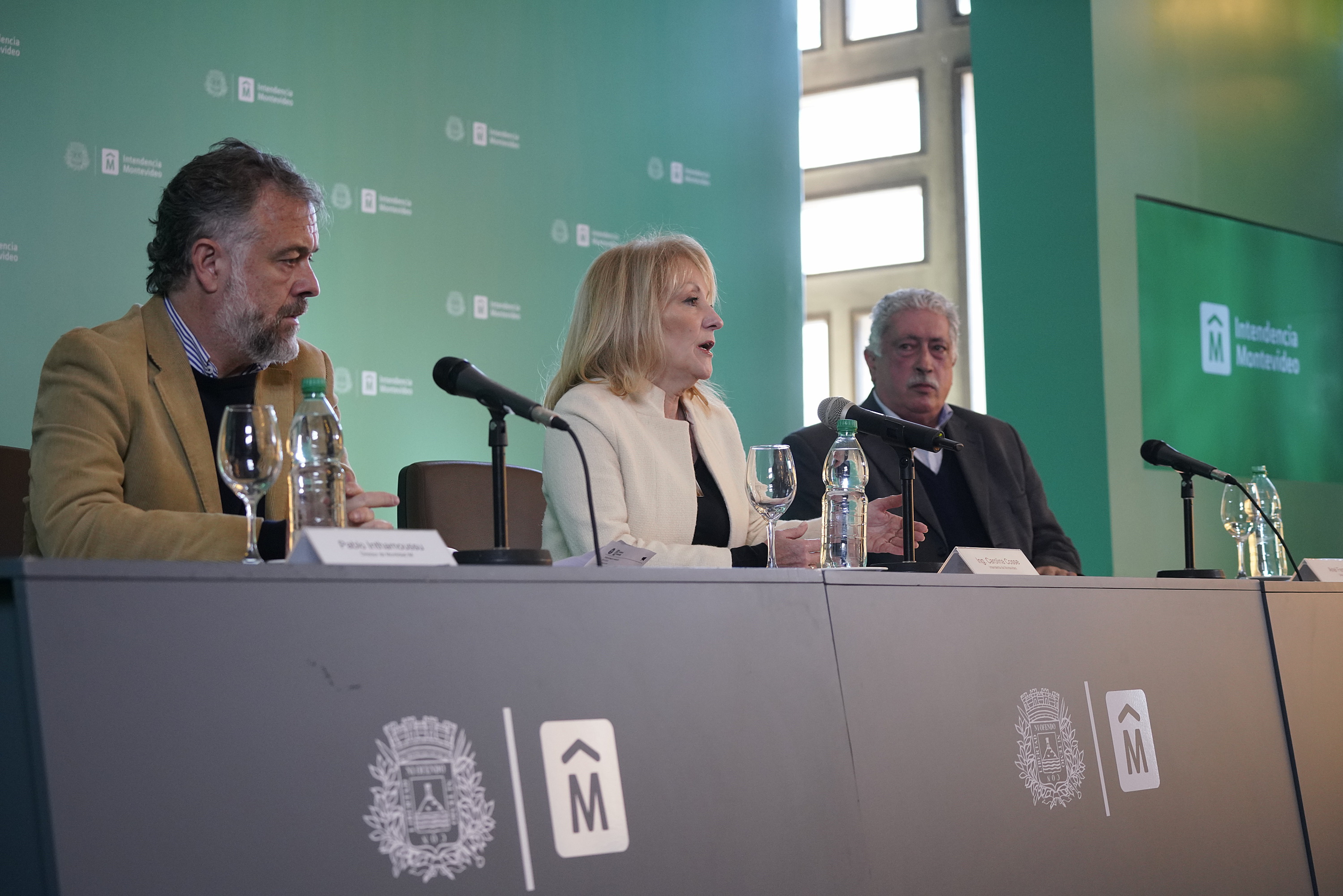 Conferencia de prensa por reintegro de subsidio a boletos de jubilados