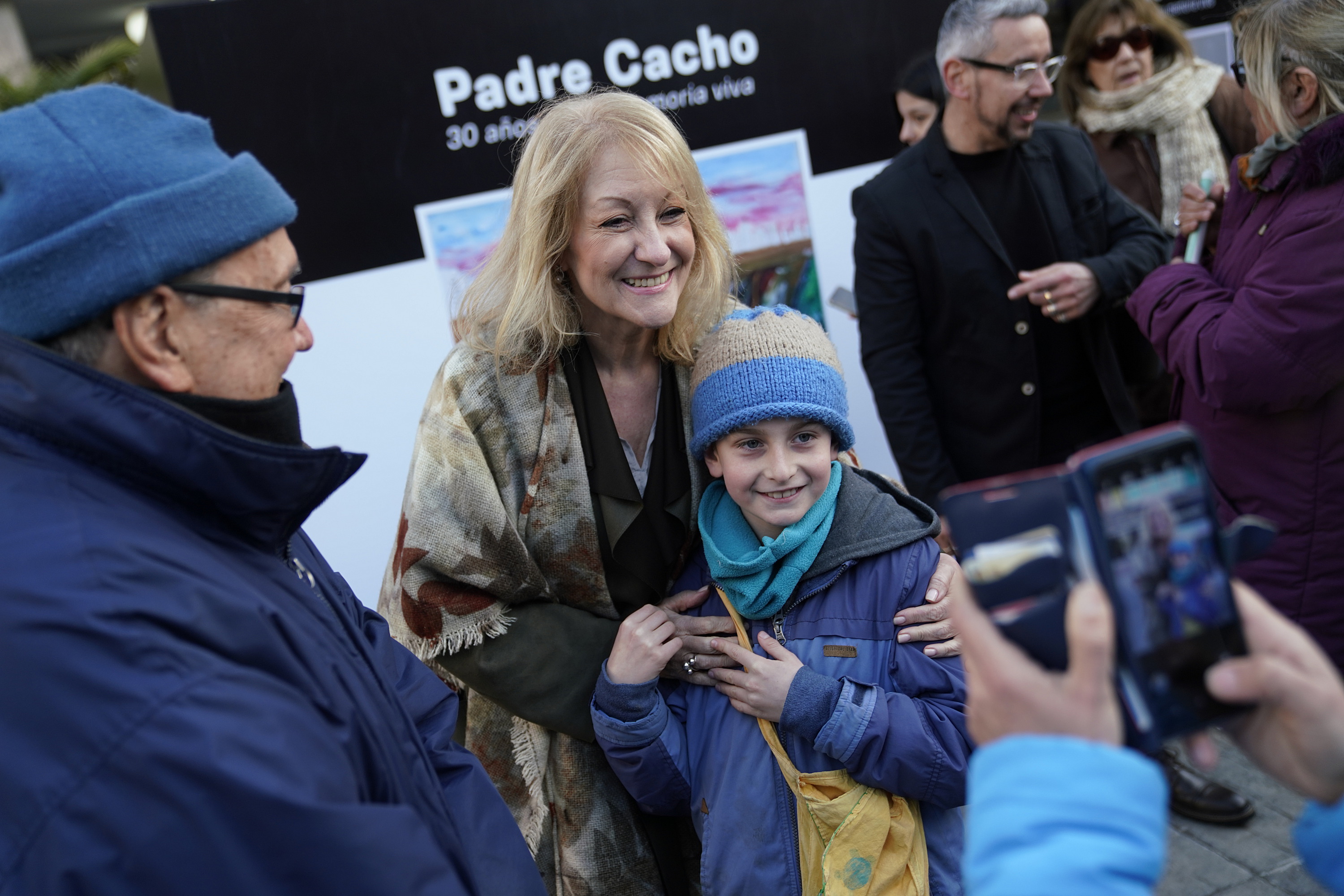 Inauguración de muestra itinerante &quot;Padre Cacho: 30 años de su memoria viva&quot;