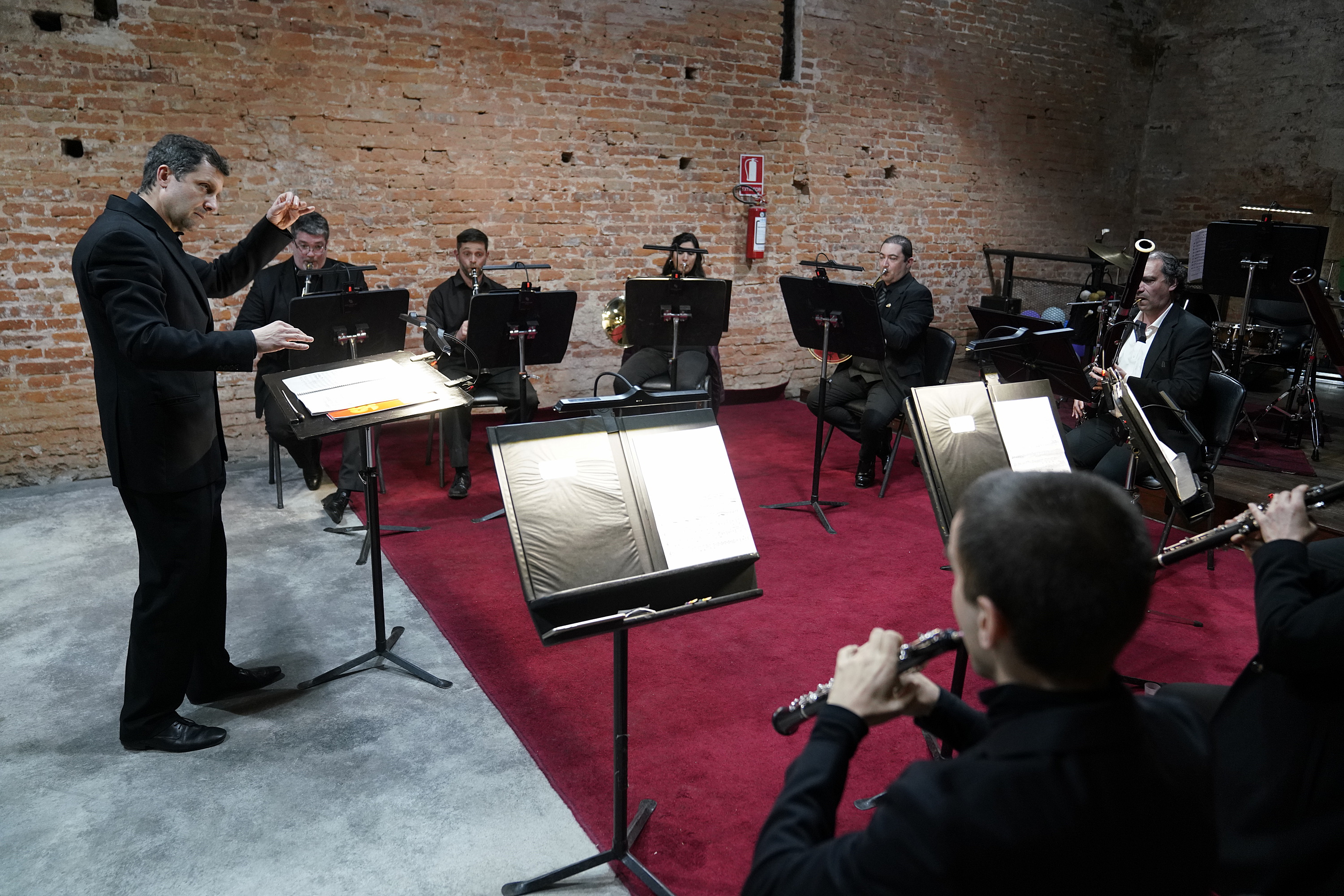 Concierto de la Orquesta Filarmónica de Montevideo en el centro cultural Casa de la Pólvora