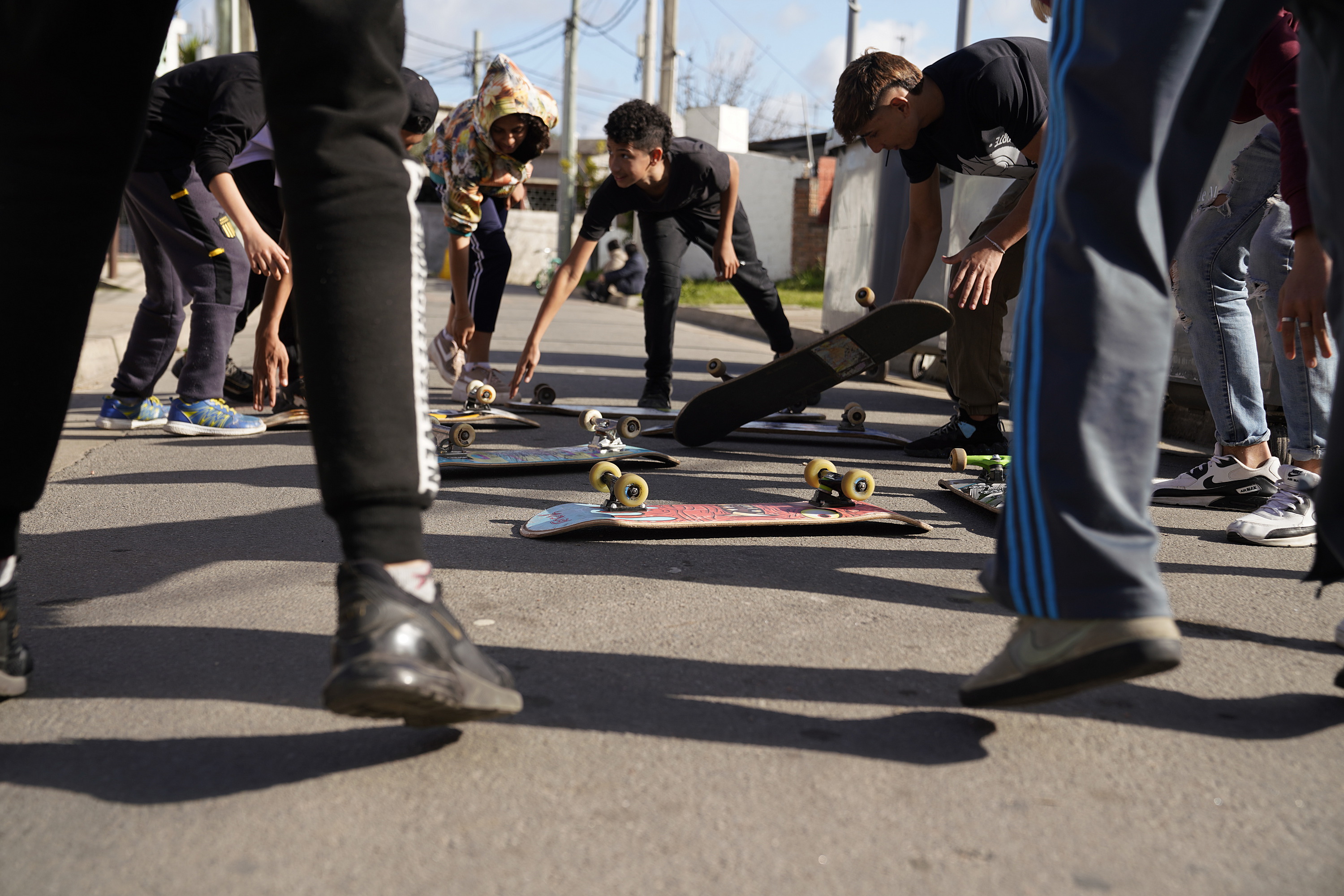 Escuela de skate en el centro juvenil La tortuga Cuadrada en el marco del Plan ABC + Deporte y Cultura