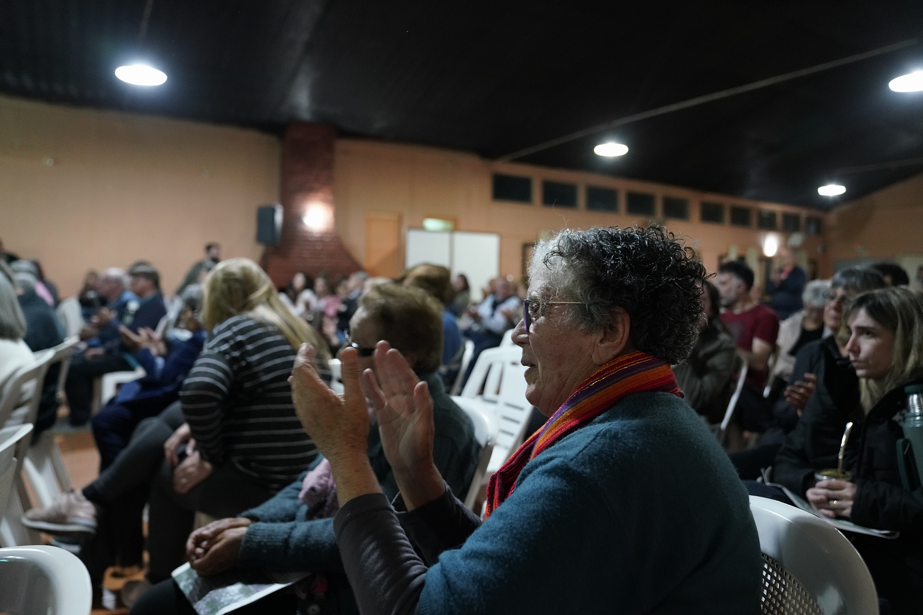 Ppresentación de obras &quot;Montevideo se adelanta&quot; en la cooperativa 3 de abril