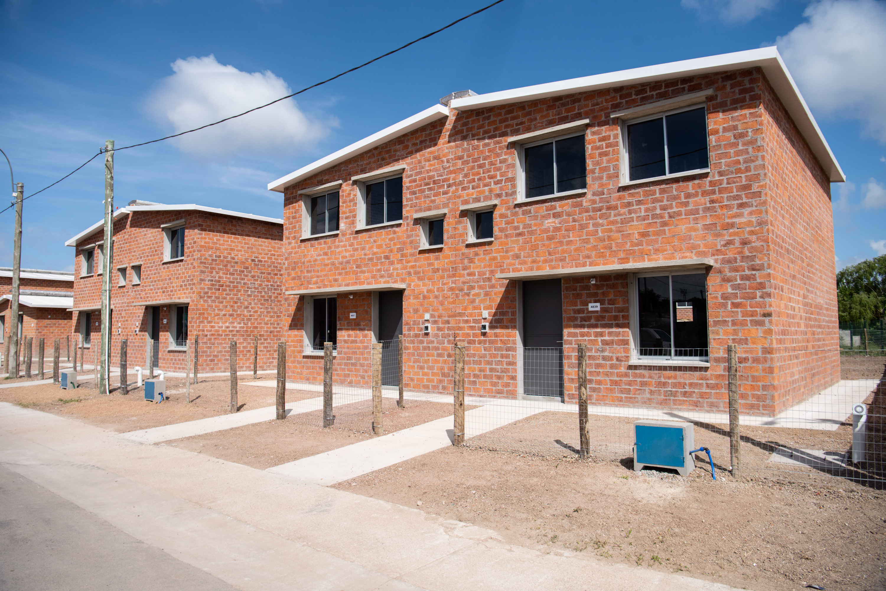 Entrega de viviendas a familias del barrio La Paloma, 17 de octubre de 2022