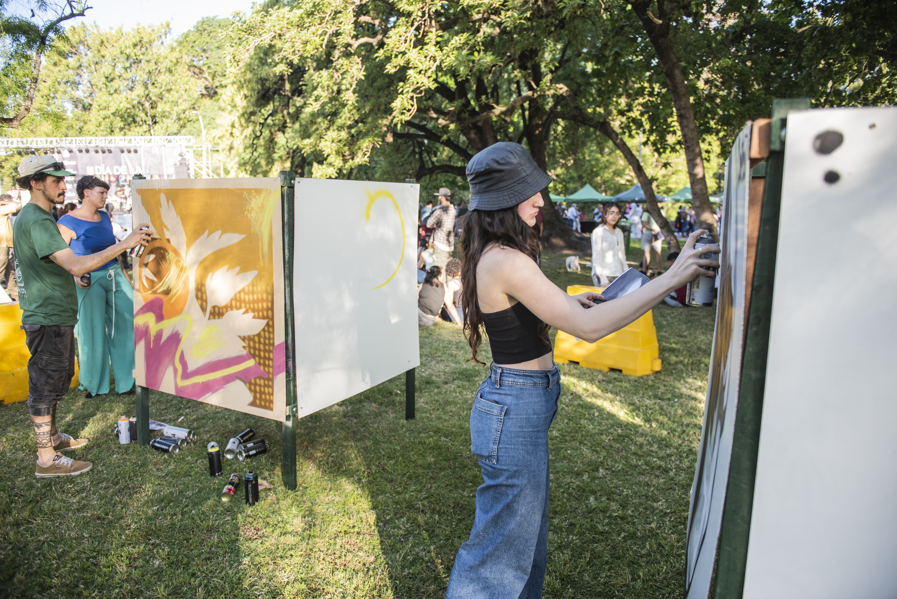 Fiesta por el Día de la Juventud en el Parque del Prado