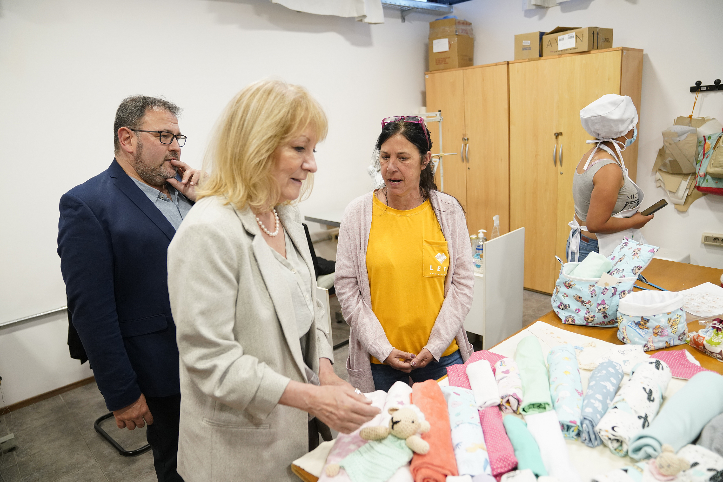 Inauguración del Espacio Colaborativo Textil del Cedel Casavalle