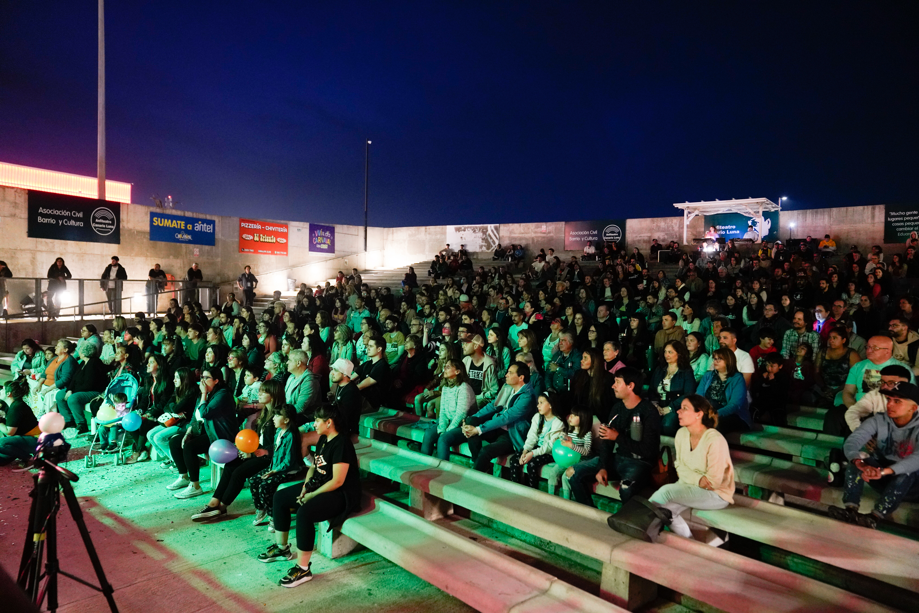 25º encuentro de Murga Joven en el anfiteatro Canario Luna