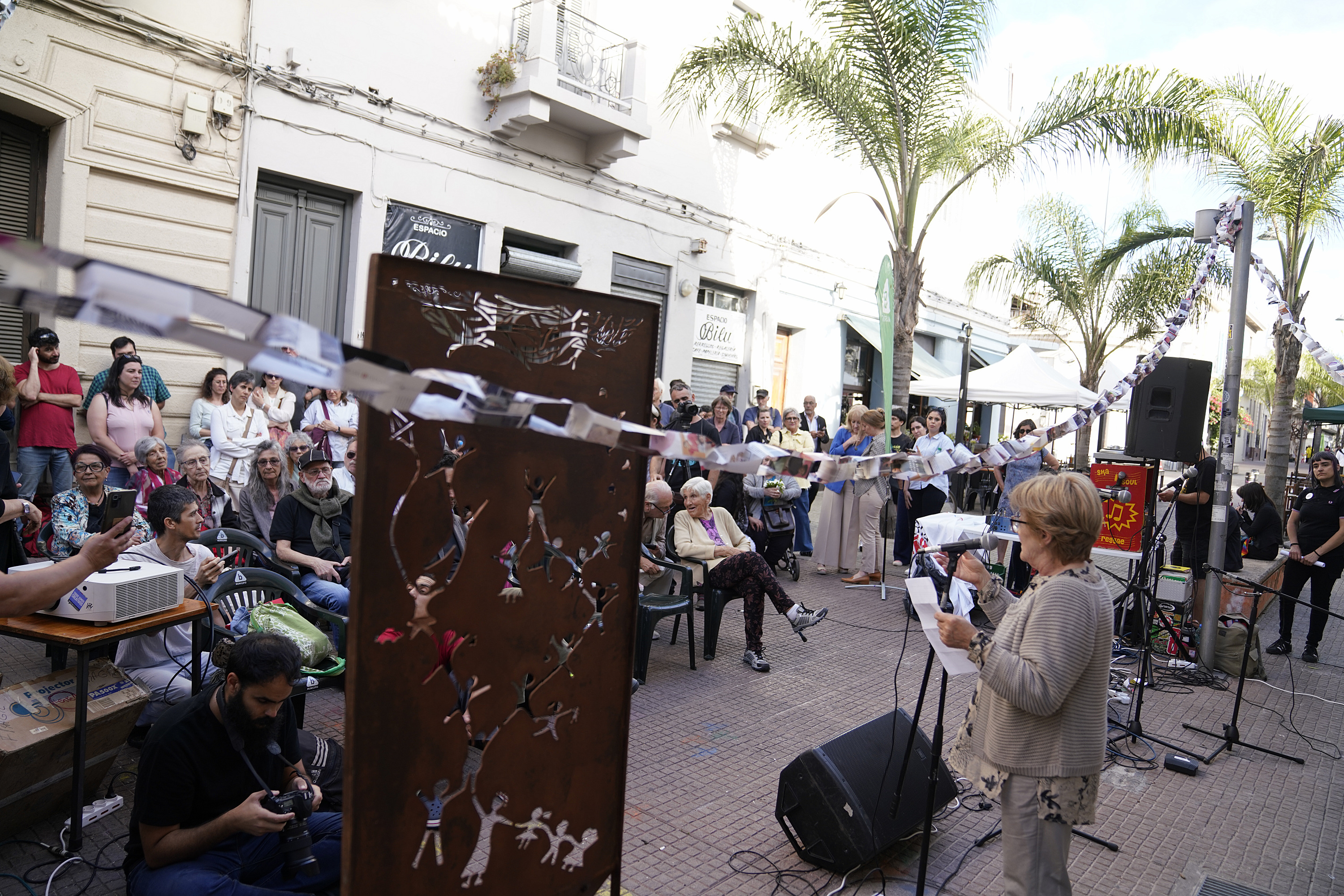 Inauguración de la Marca de Memoria de la guardería Andresito en Ciudad Vieja