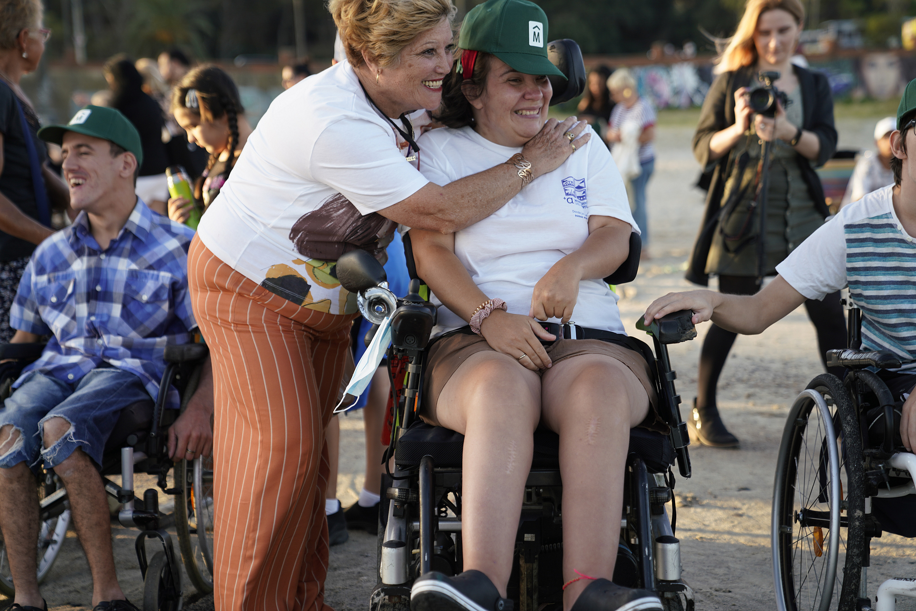 Inauguración de rampa accesible en Playa del Cerro