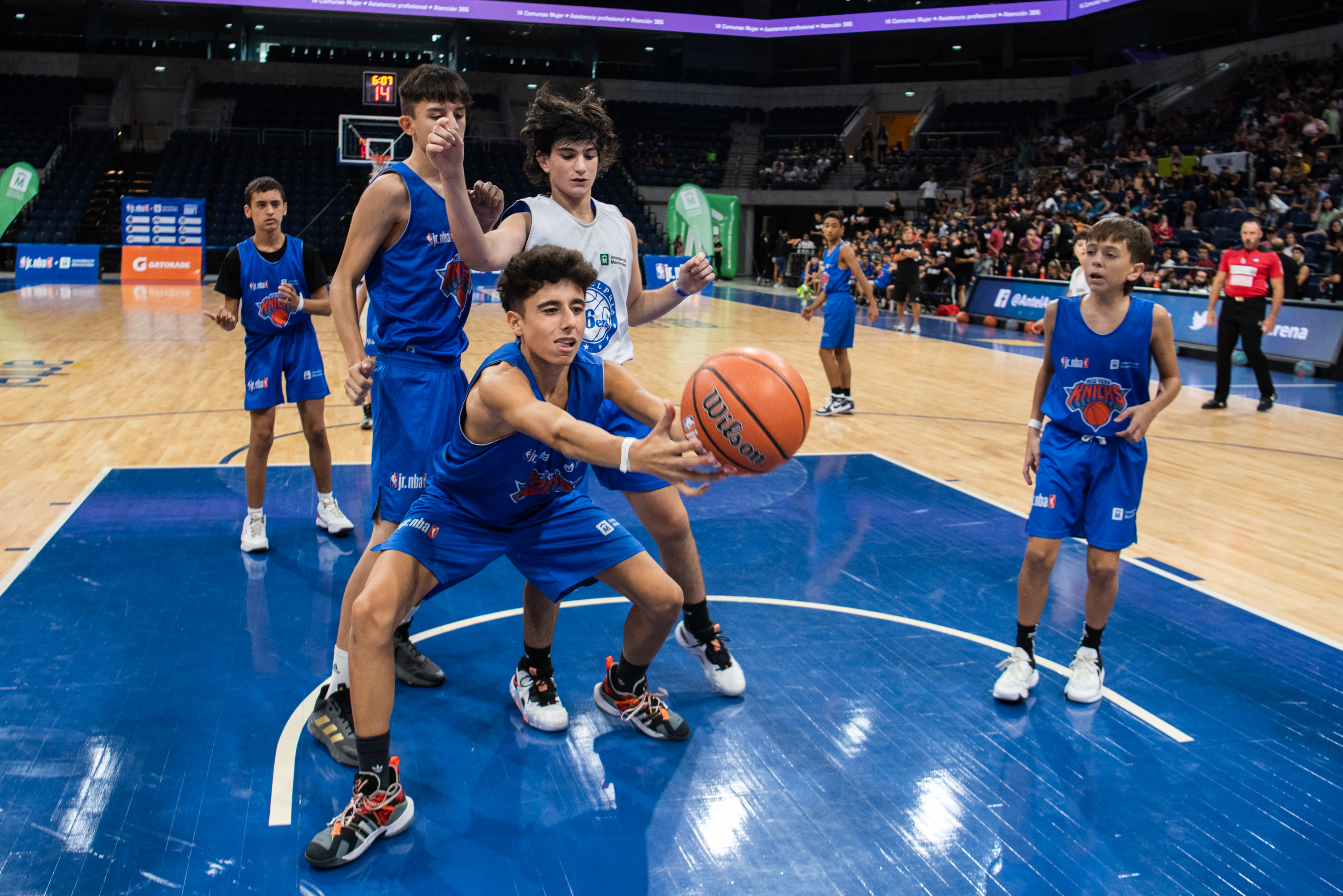 Cierre del Torneo Jr. NBA en el Antel Arena