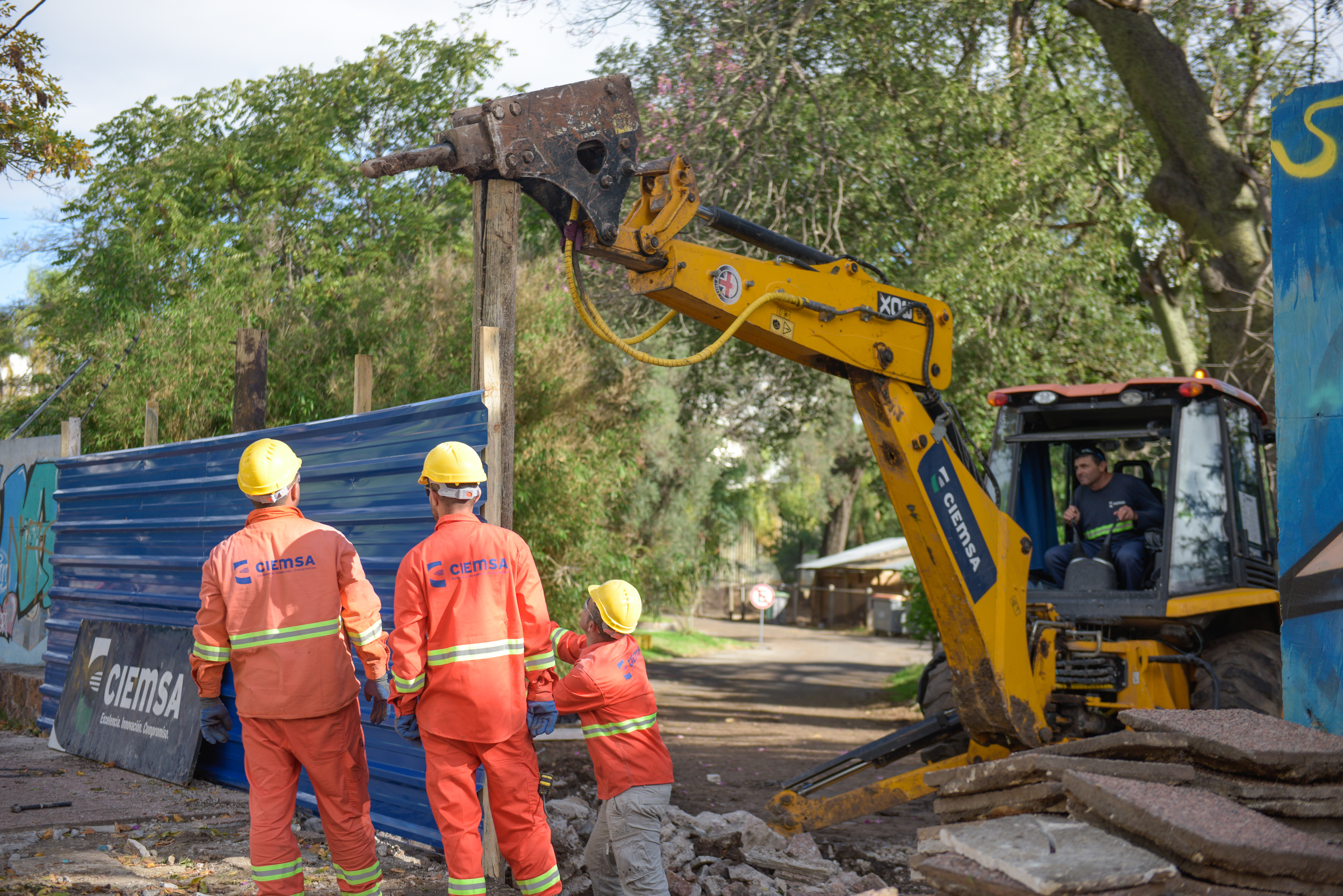 Comienzo de obras de renovación en Villa Dolores