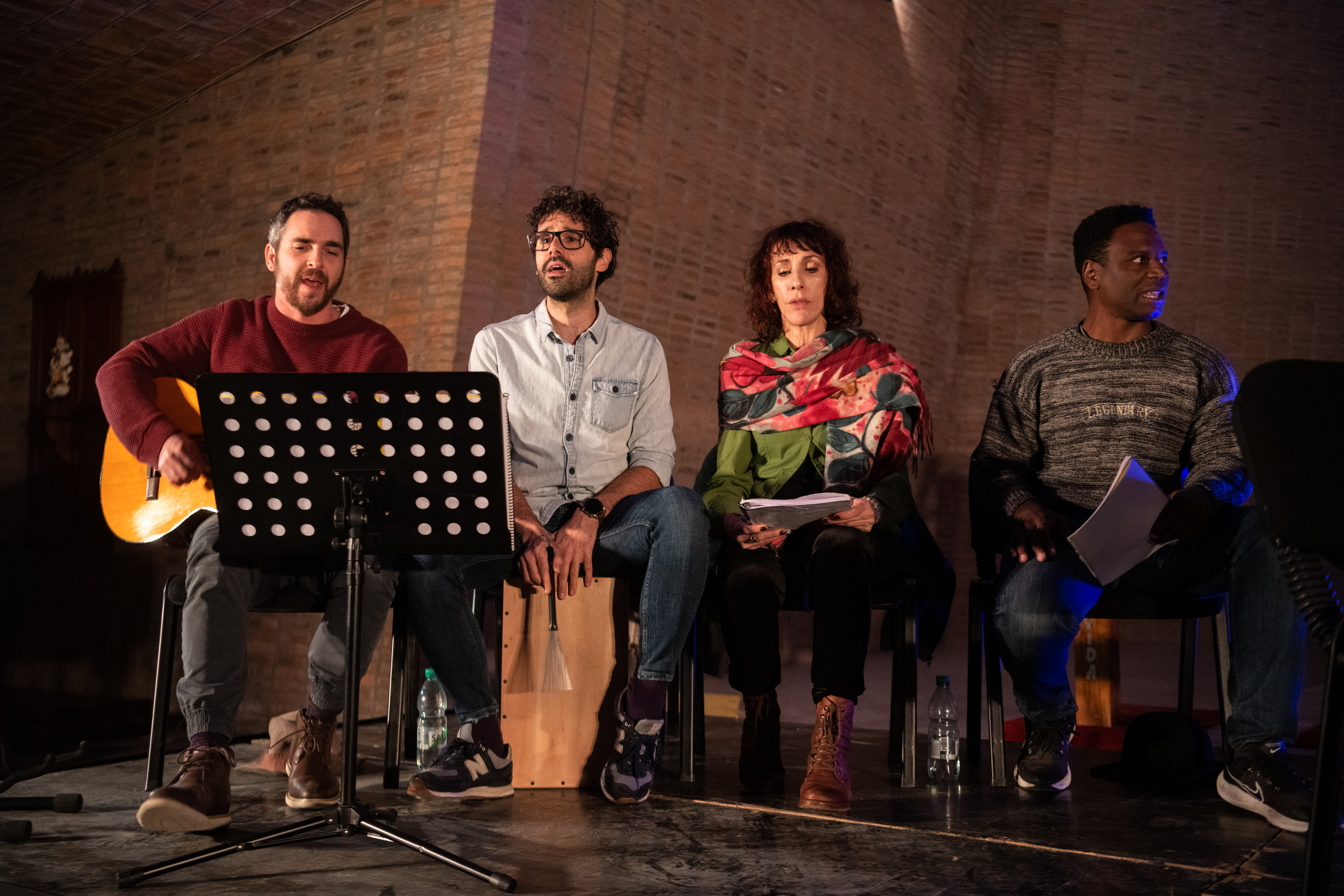 Lectura pública del Herrero y la Muerte en la Iglesia de San Pedro en el departamento de Durazno, 12 de Mayo 2023