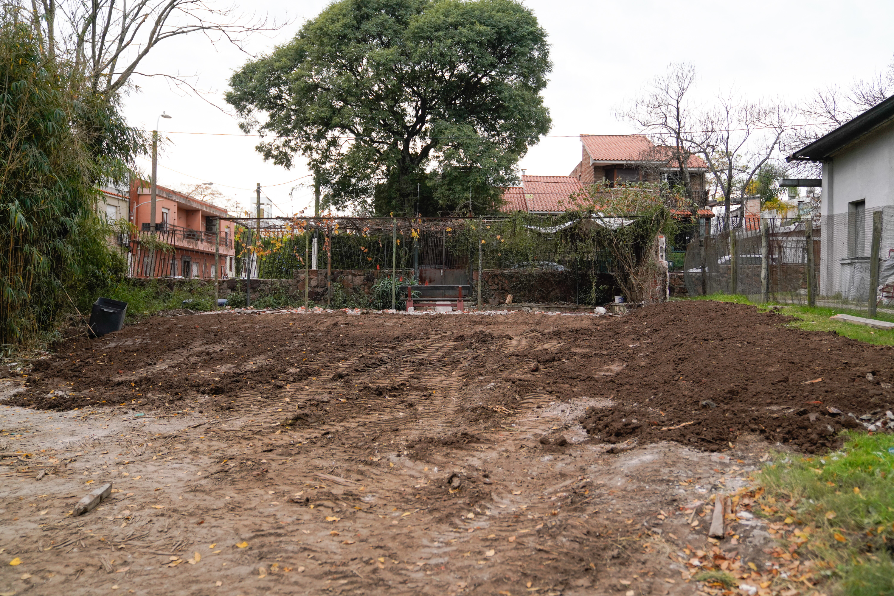 Avance de obras de renovación en Villa Dolores en el marco del programa Montevideo Avanza , 04 de julio de 2023