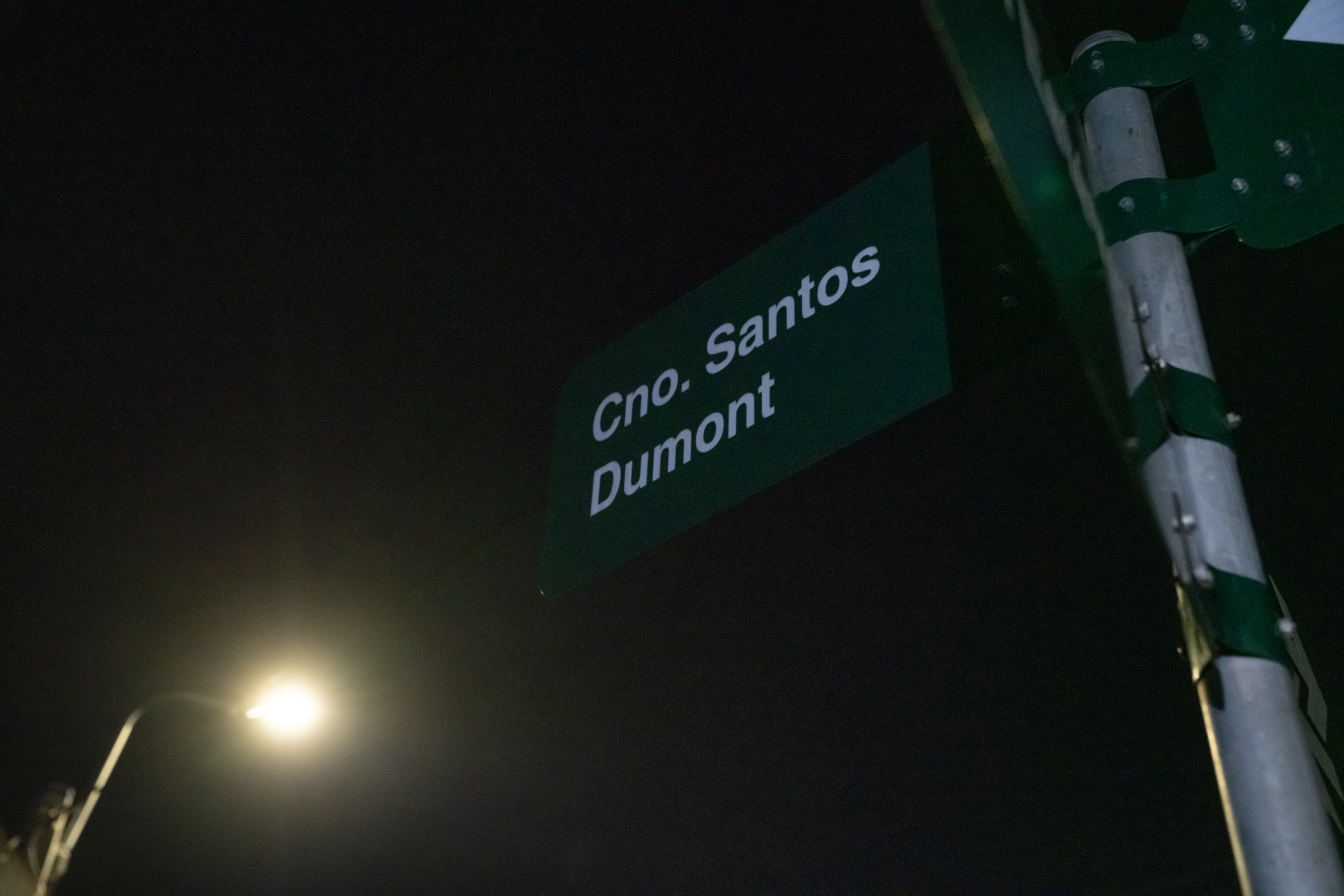 Encendido de luces en Santos Dumont