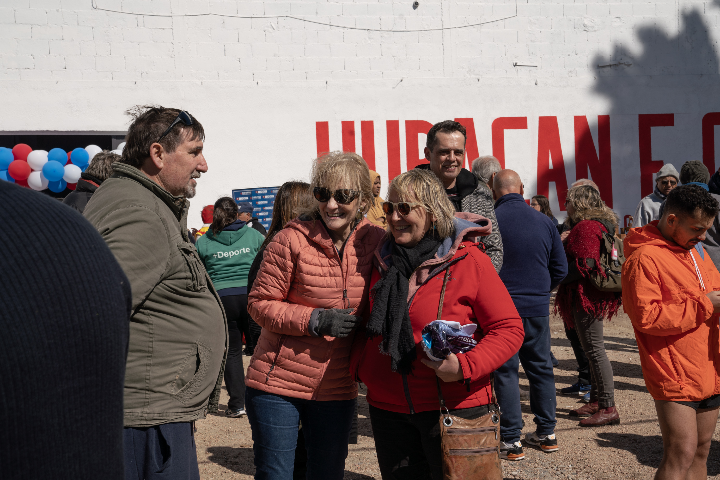 Obras del presupuesto participativo en el gimnasio Huracán del Paso de la Arena