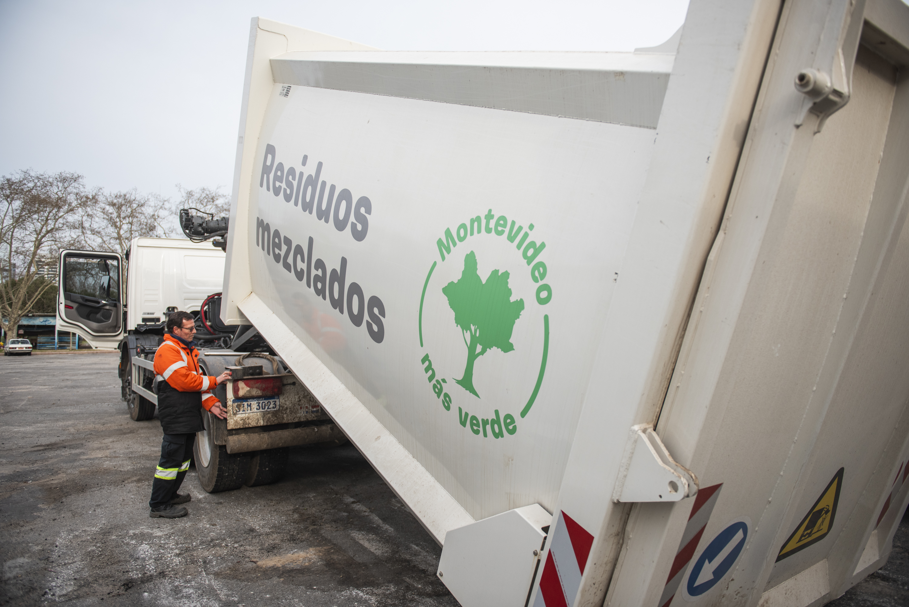 Recolección de residuos en el Municipio CH