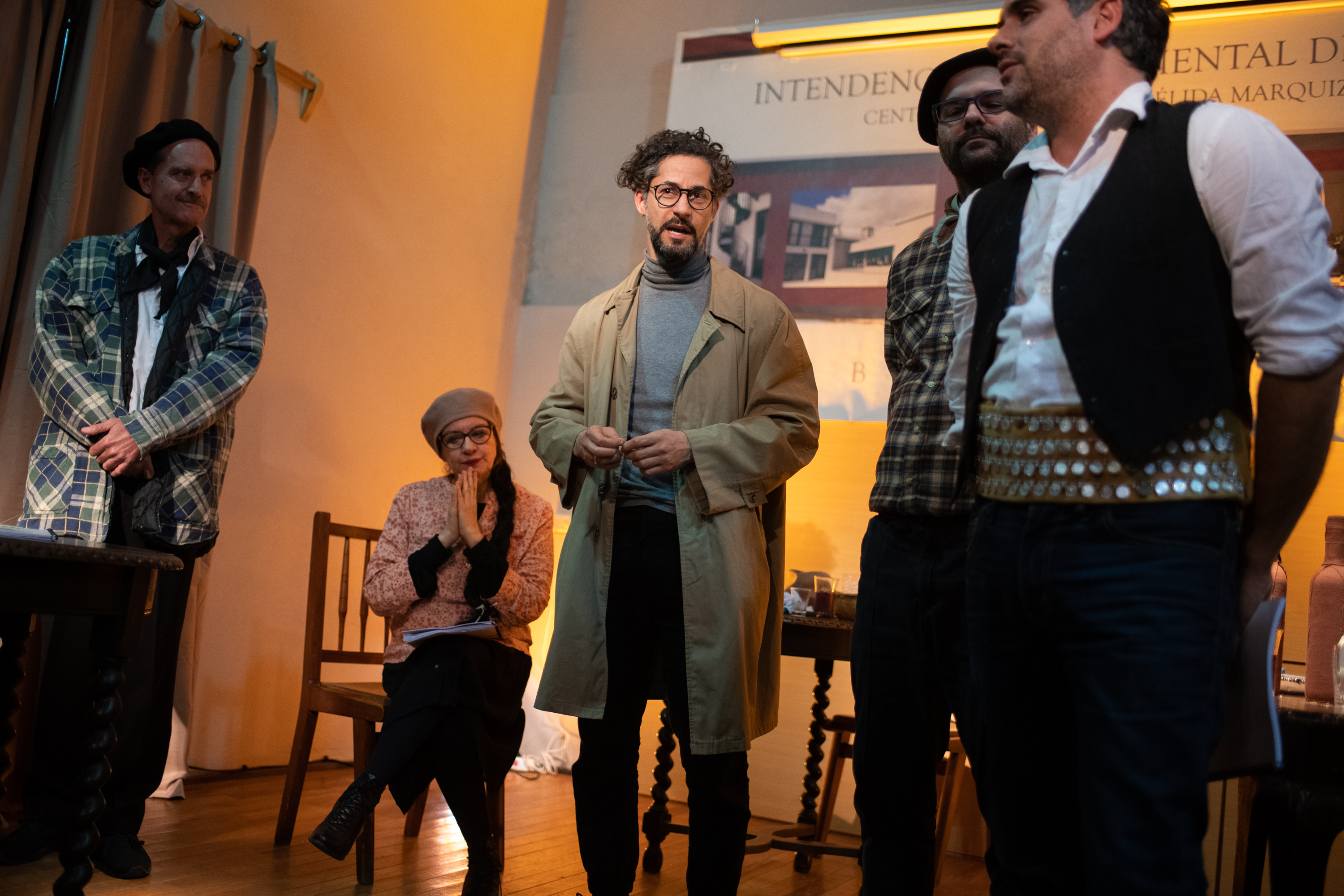 Lectura de Hay barullo en El Resorte , de Juceca, en el Centro Cultural MEM de Rocha