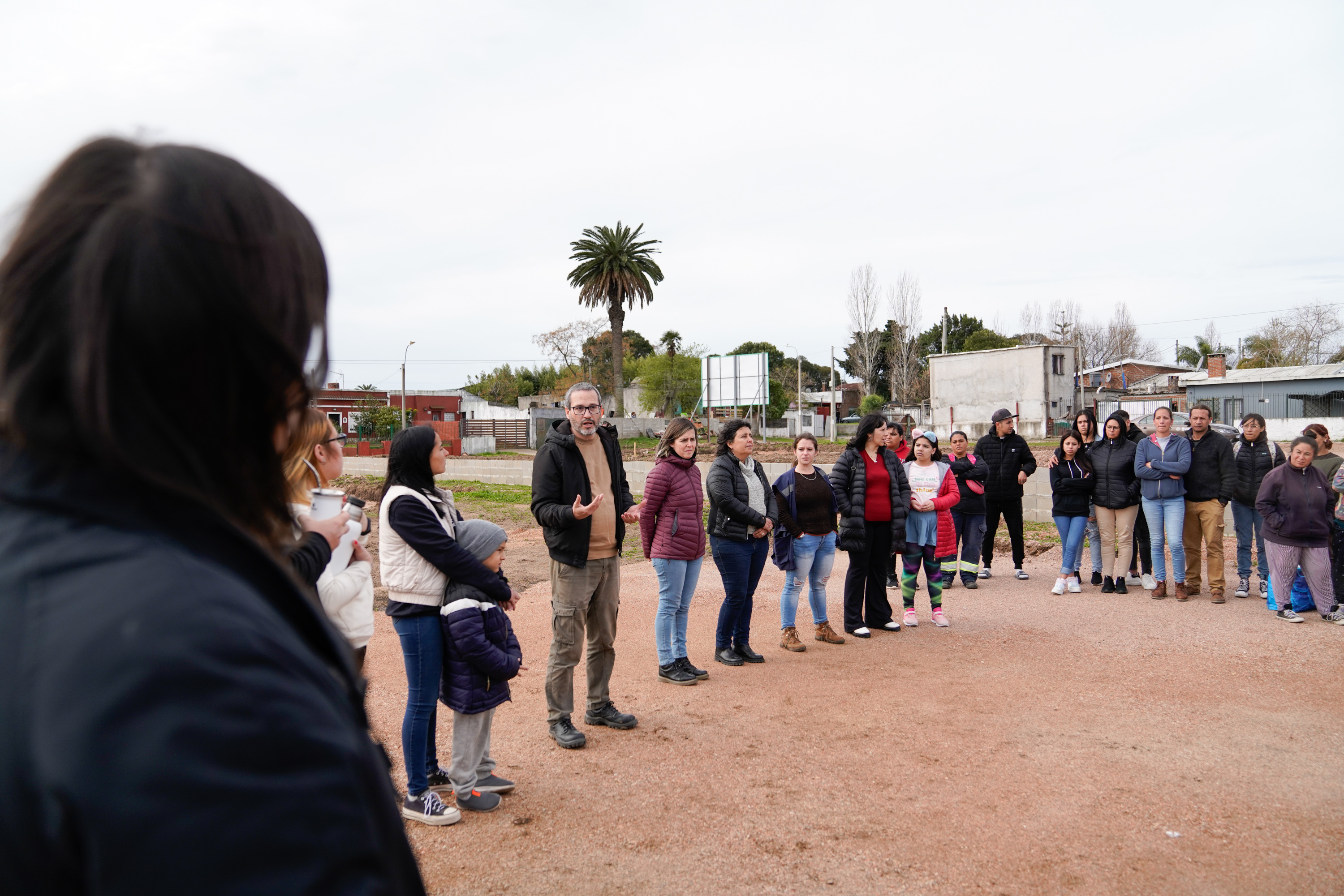  Visita a familias del programa Convive en el barrio Santa Marìa de Piedras Blancas