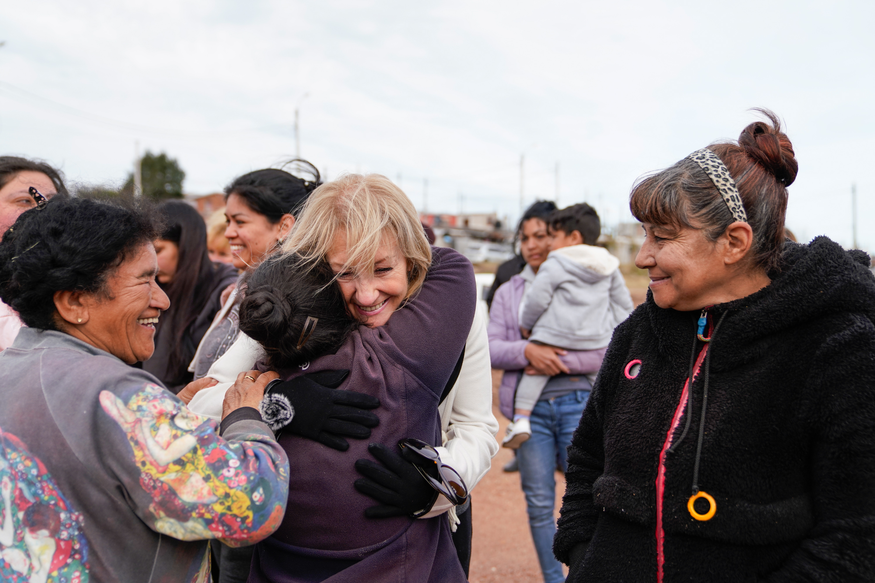  Visita a familias del programa Convive en el barrio Santa Marìa de Piedras Blancas