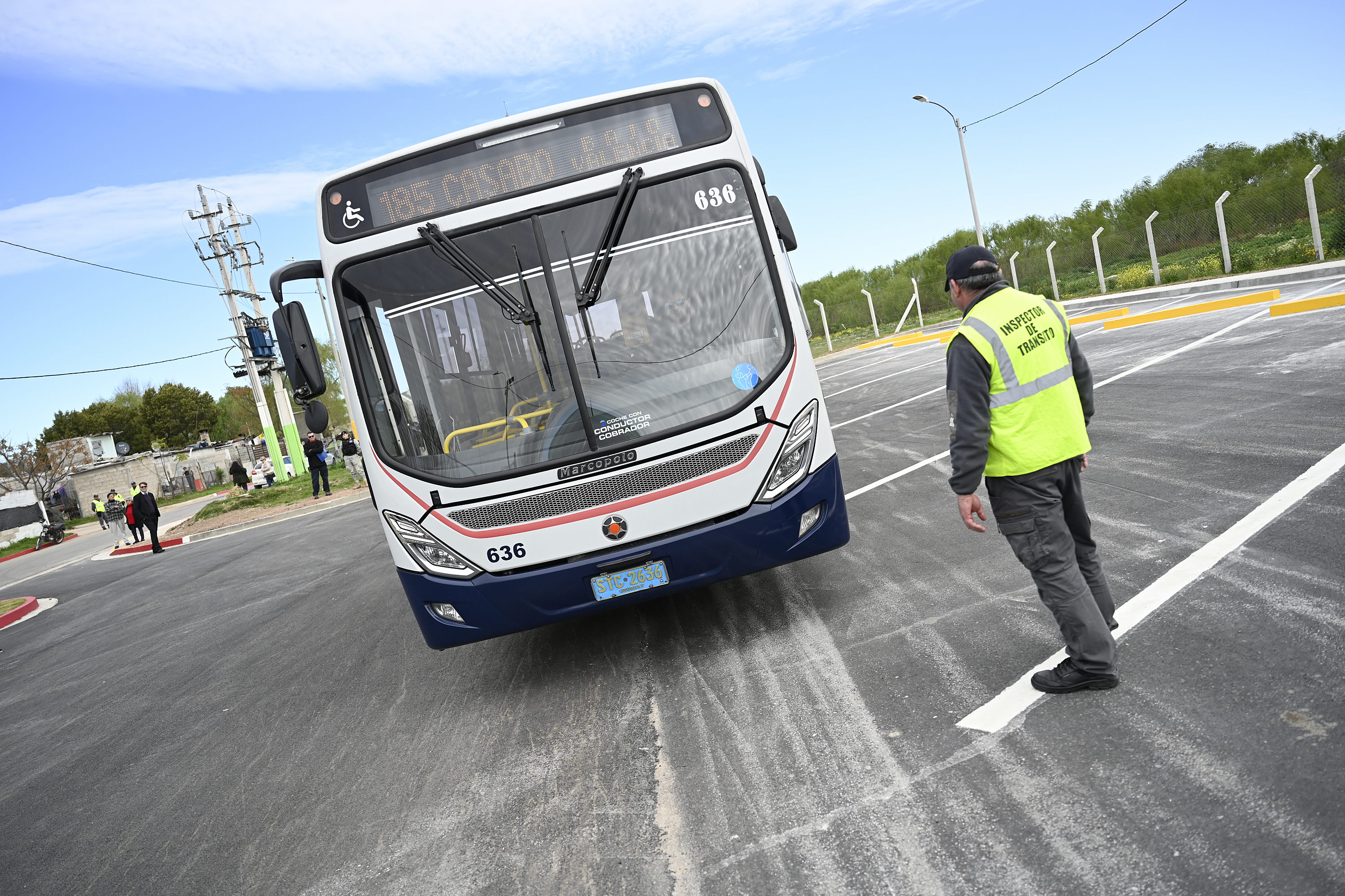 Inauguración de terminal de ómnibus Bajo Valencia