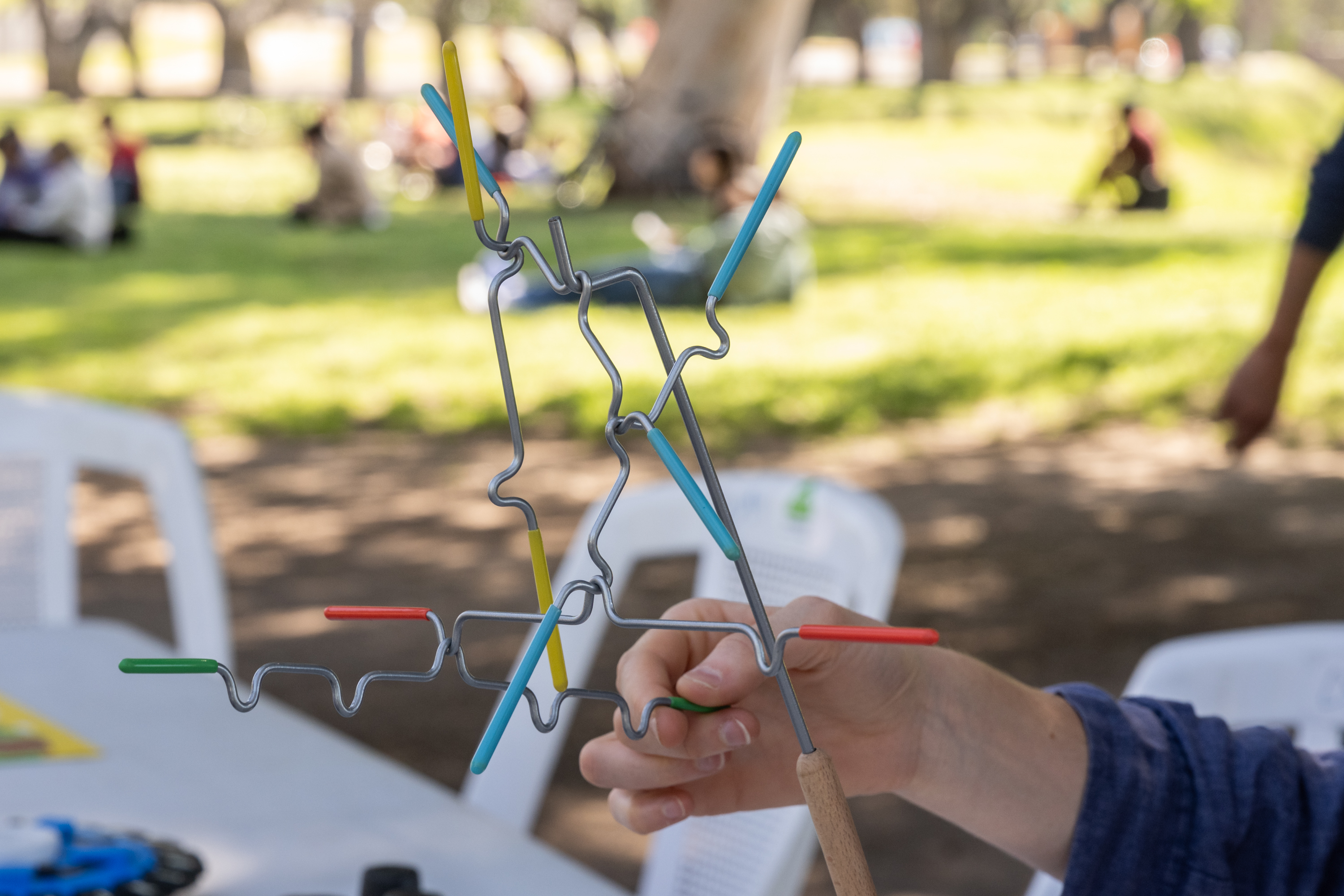 Fiesta por el Día de la Juventud en el parque del Prado 