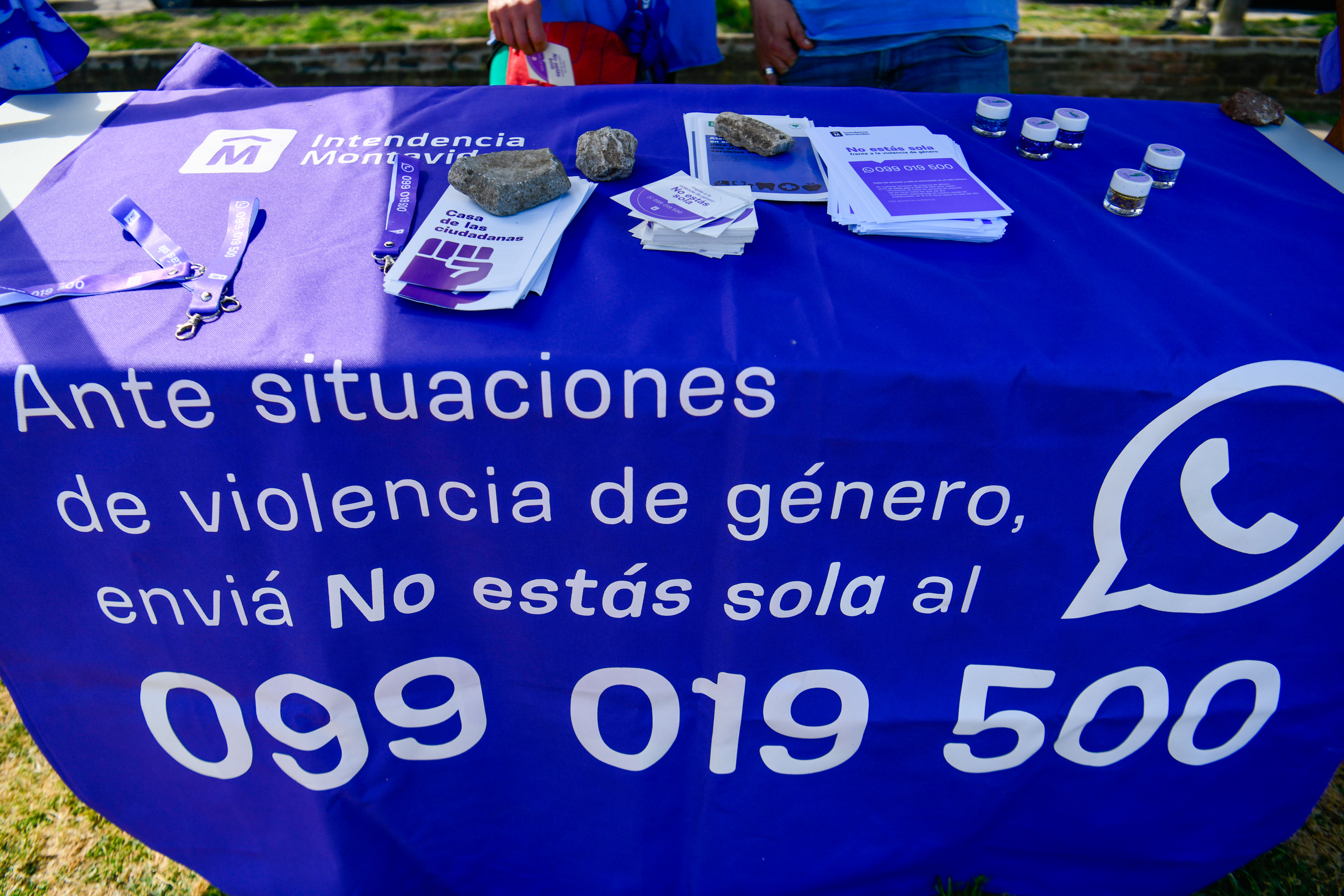 Actividades en plaza Juan Angel Silva por el día de las plazas