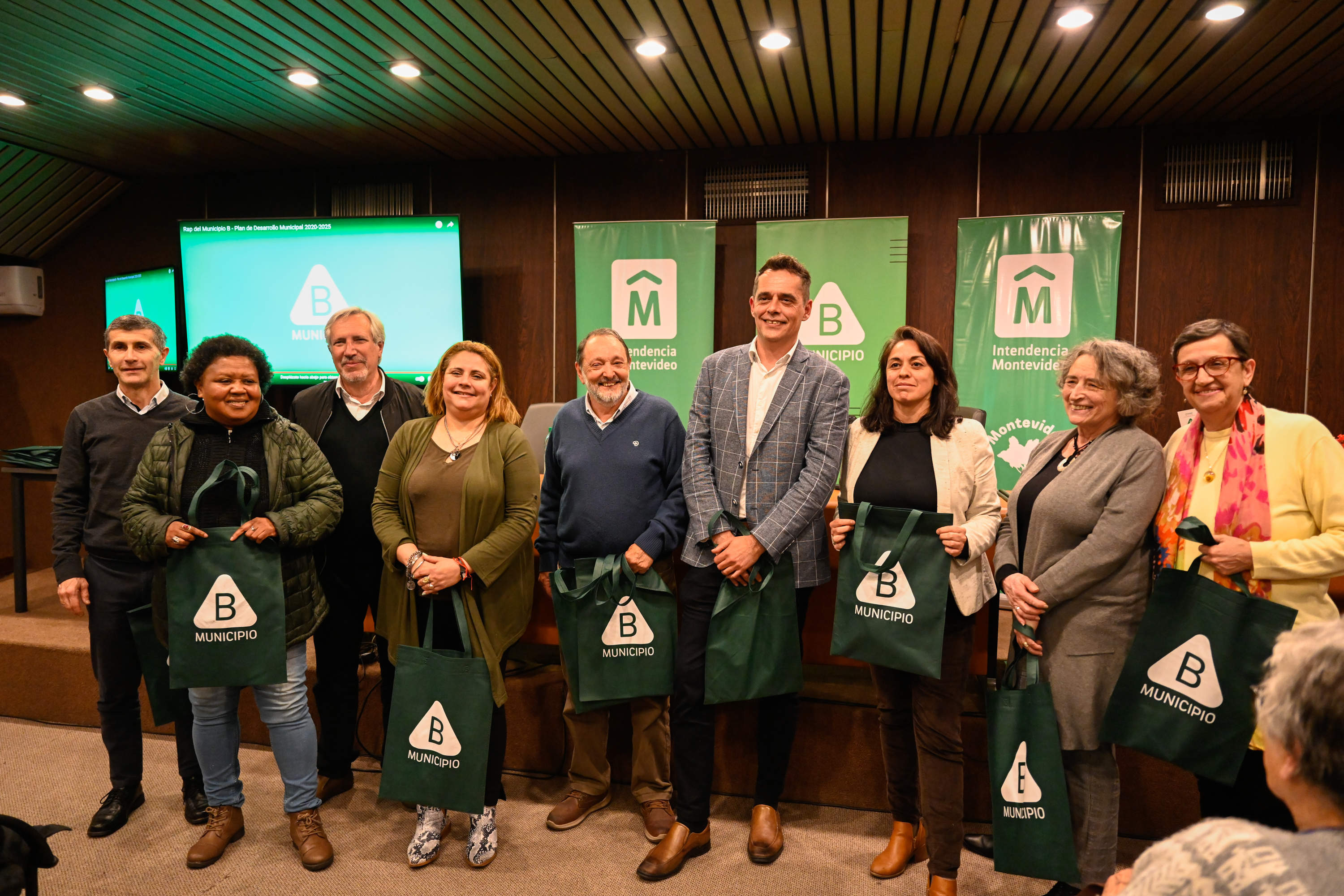 Lanzamiento de los Concejos Vecinales en el Municipio B