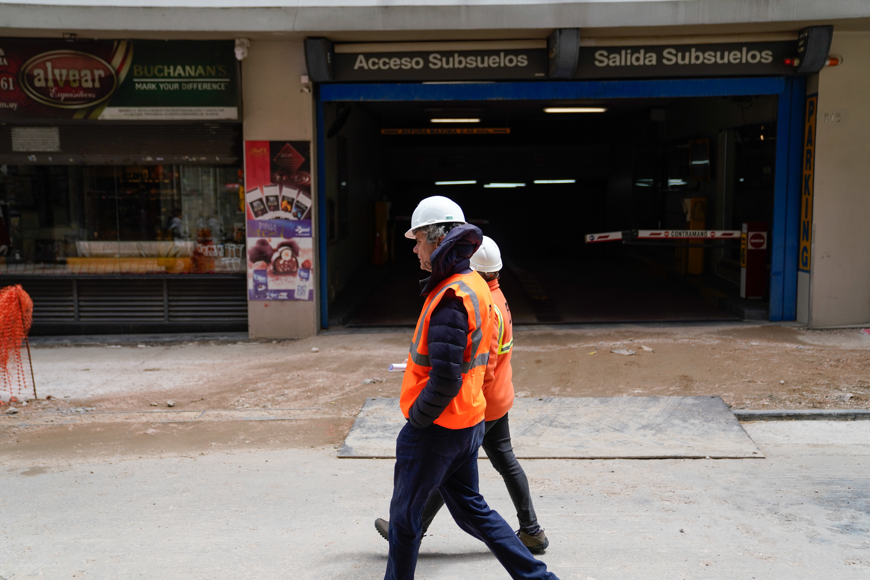 Avance de obras en la calle Rincón , 31 de octubre de 2023