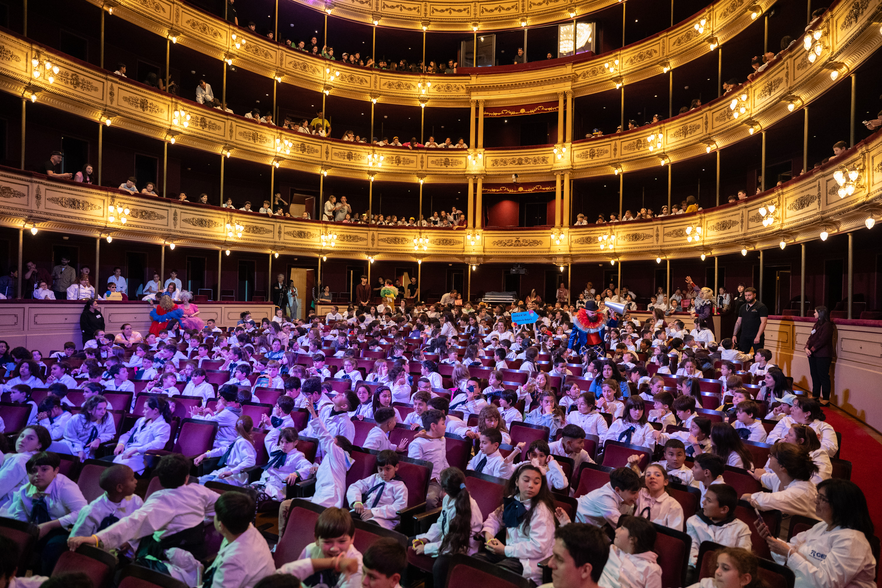 Cierre del programa Música en la escuela en el teatro Solís