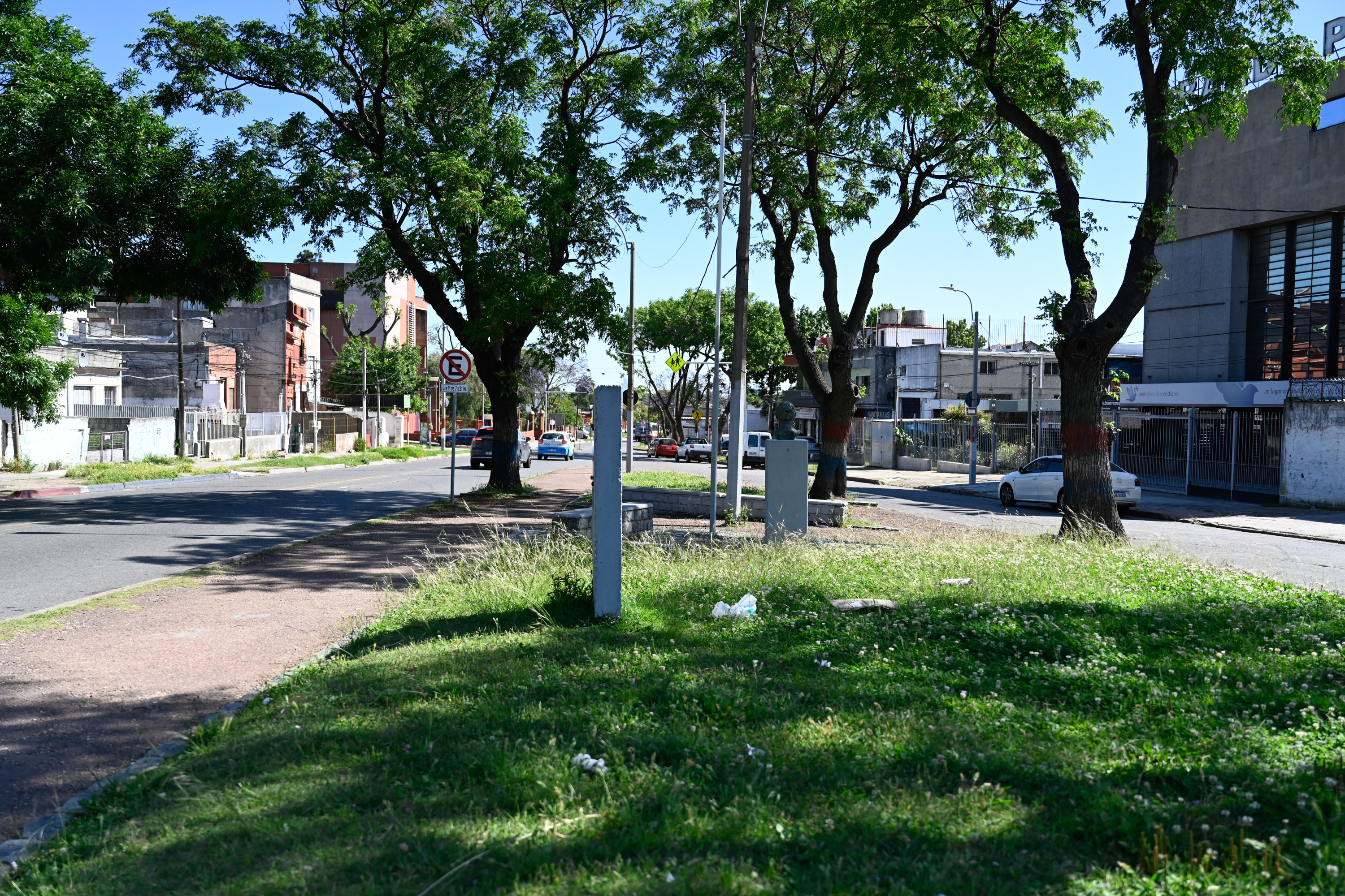 Renaturalización en Av. San Martin y Granaderos