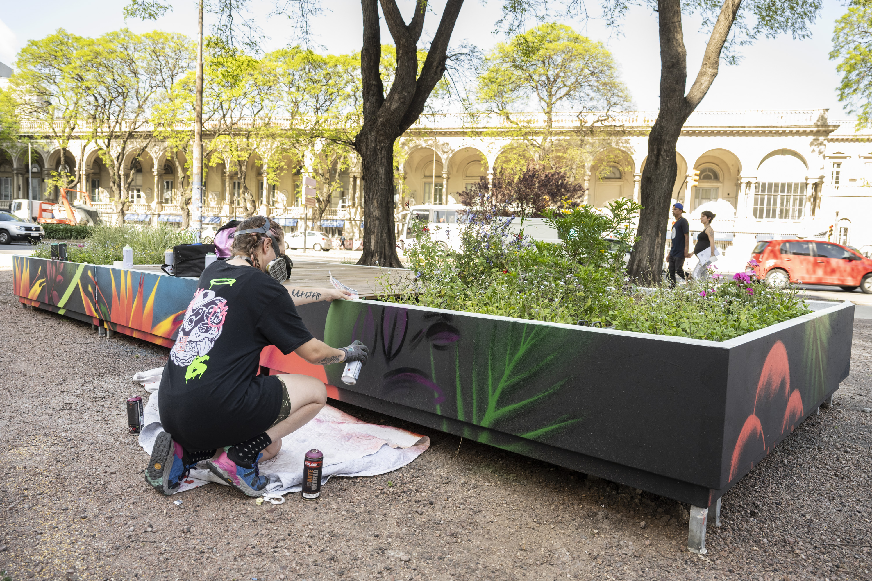 Intervención de plataforma en Av. 8 de Octubre y Bv. Artigas