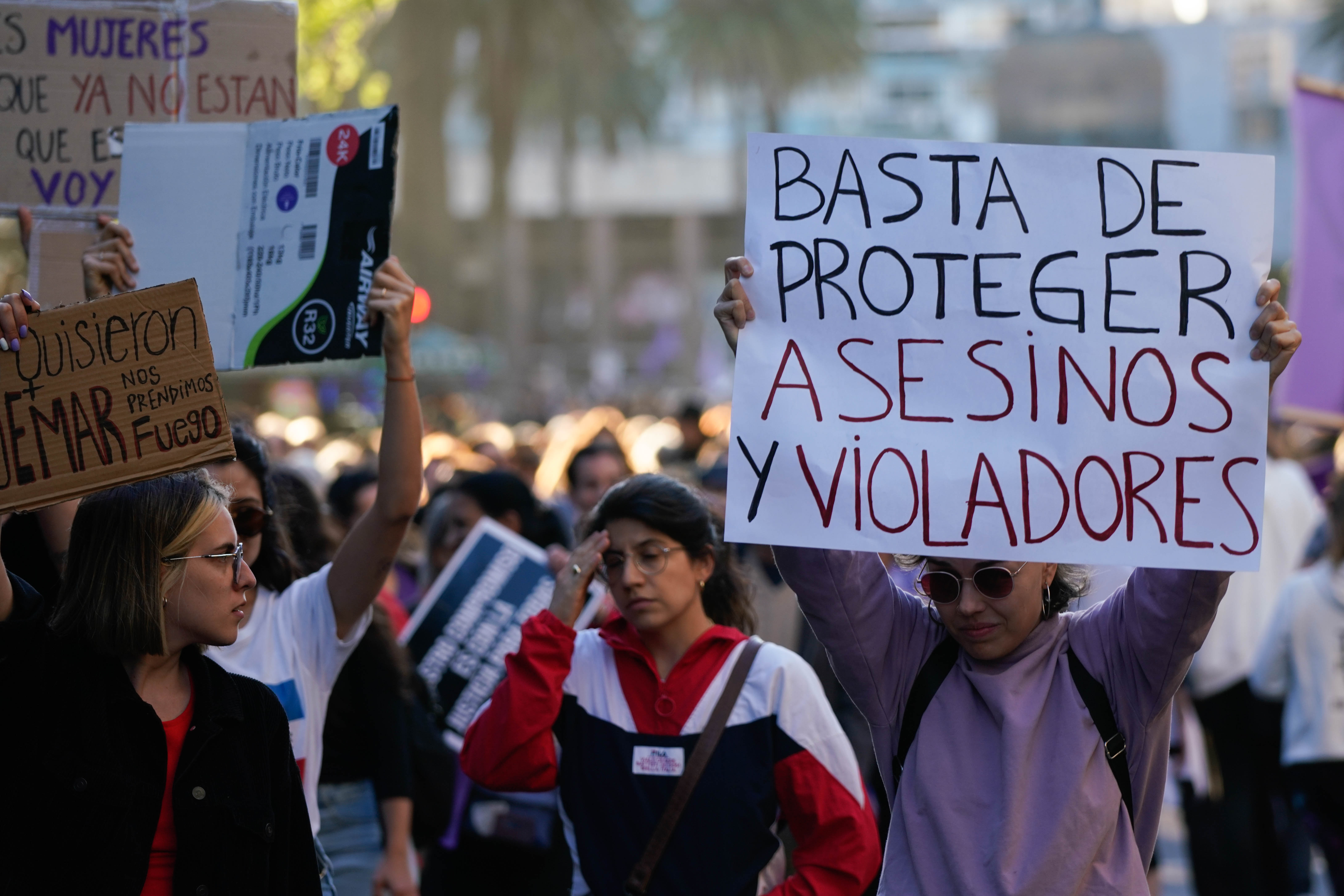 Marcha contra la violencia de género, 25 de noviembre de 2023