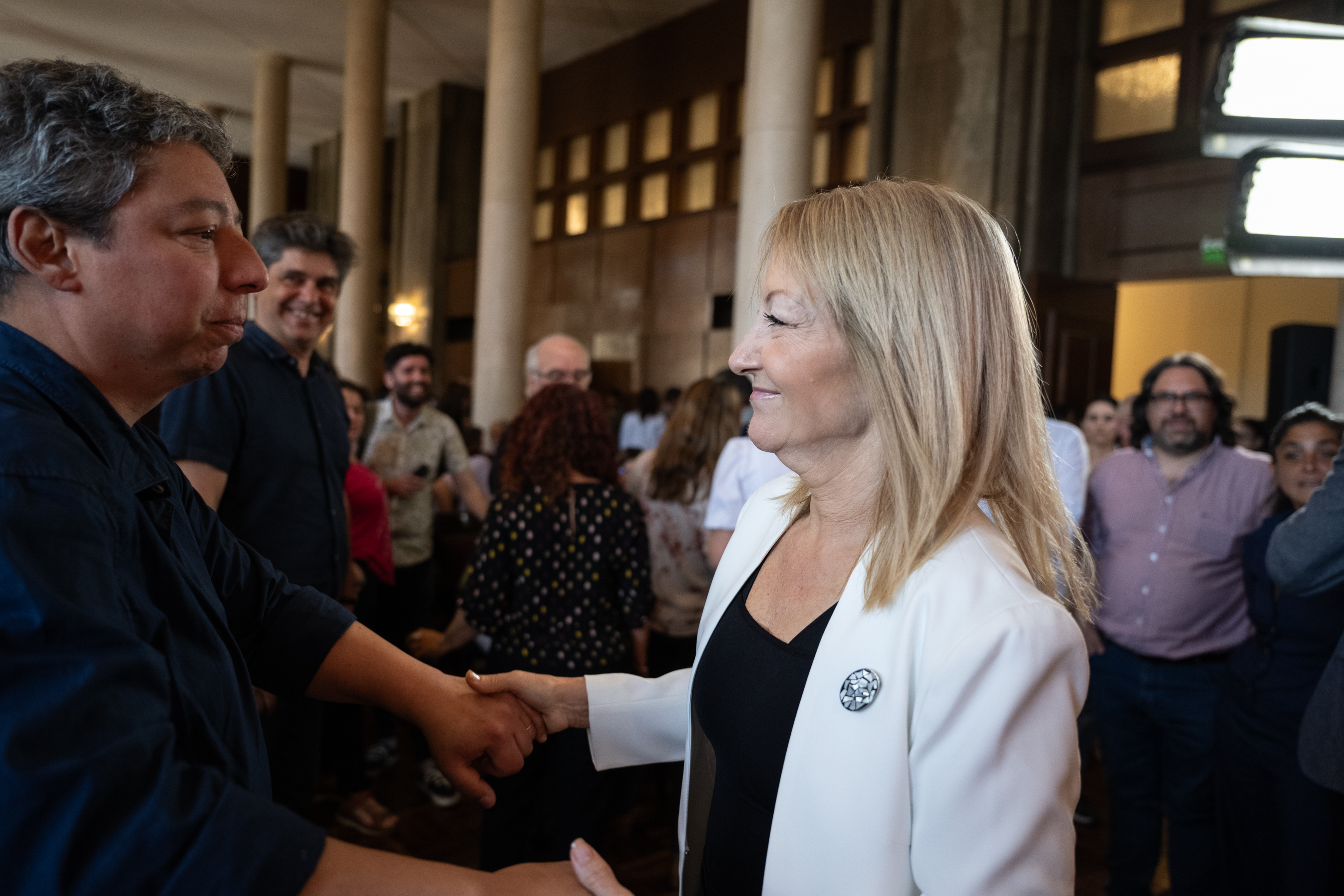 Intendenta Carolina Cosse participa de la rendición de tercer año de gestión con gabinete ampliado