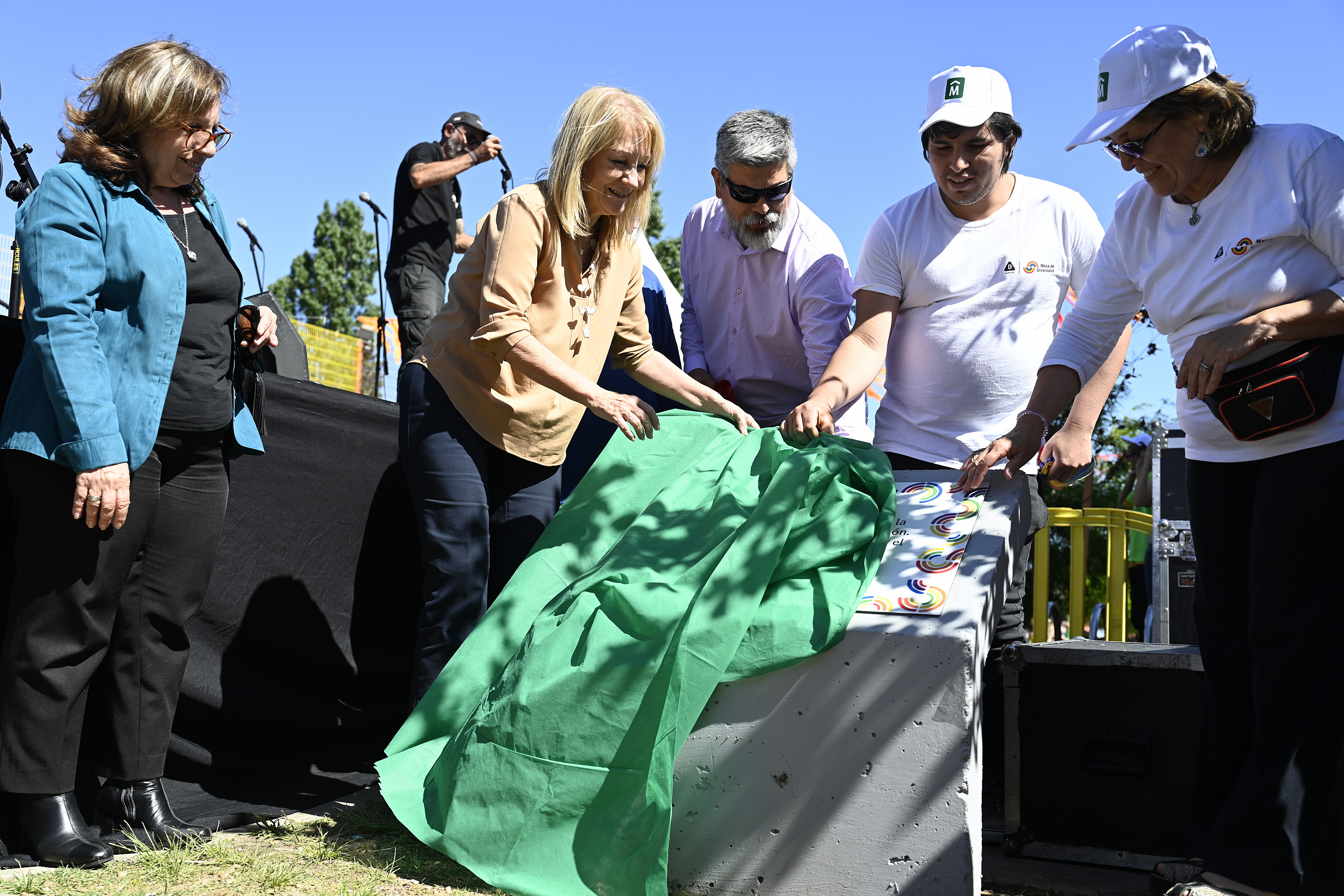 Festejos por el 10° aniversario de la plaza Casavalle