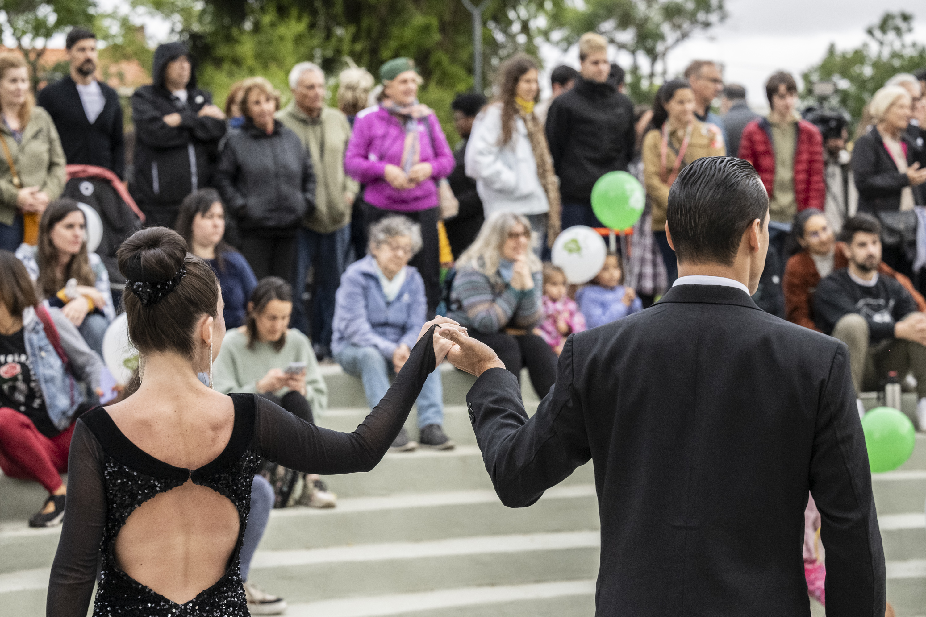 Inauguración del parque Villa Dolores