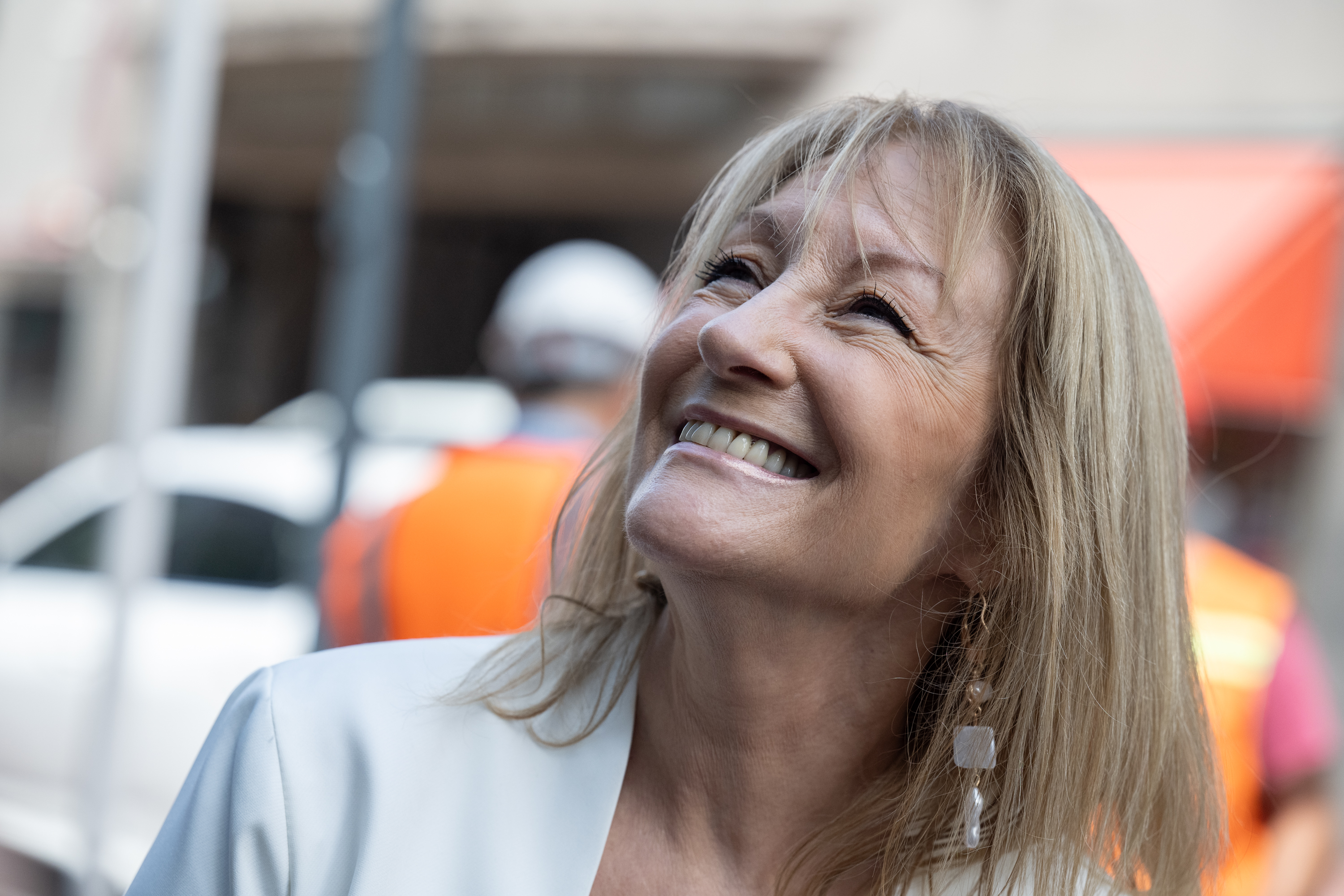 Intendenta Carolina Cosse participa de la inauguración de la semipeatonalización de la calle Rincón entre plaza Zabala y Juncal