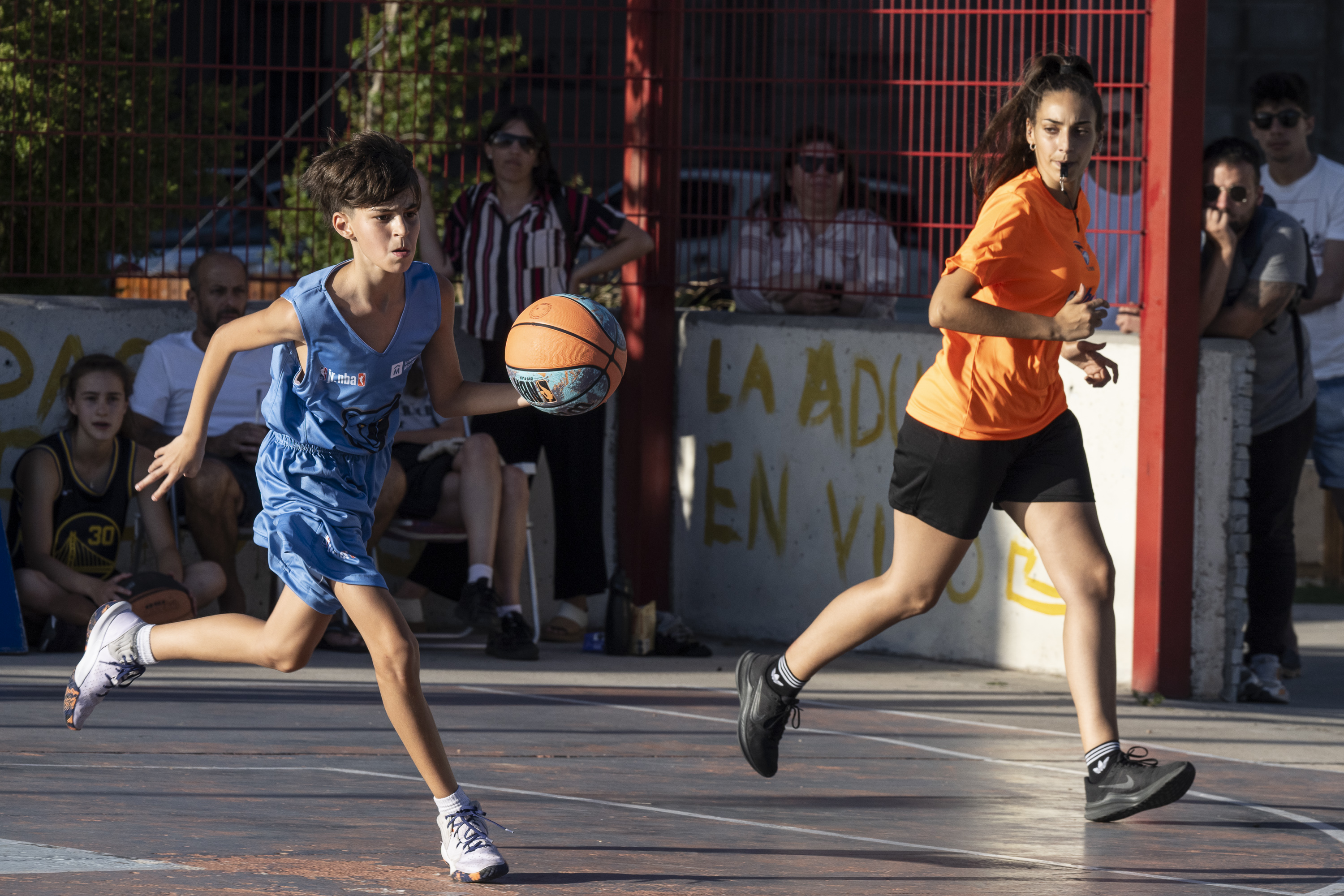 Torneo Jr. NBA en la plaza de Deportes Nº 1