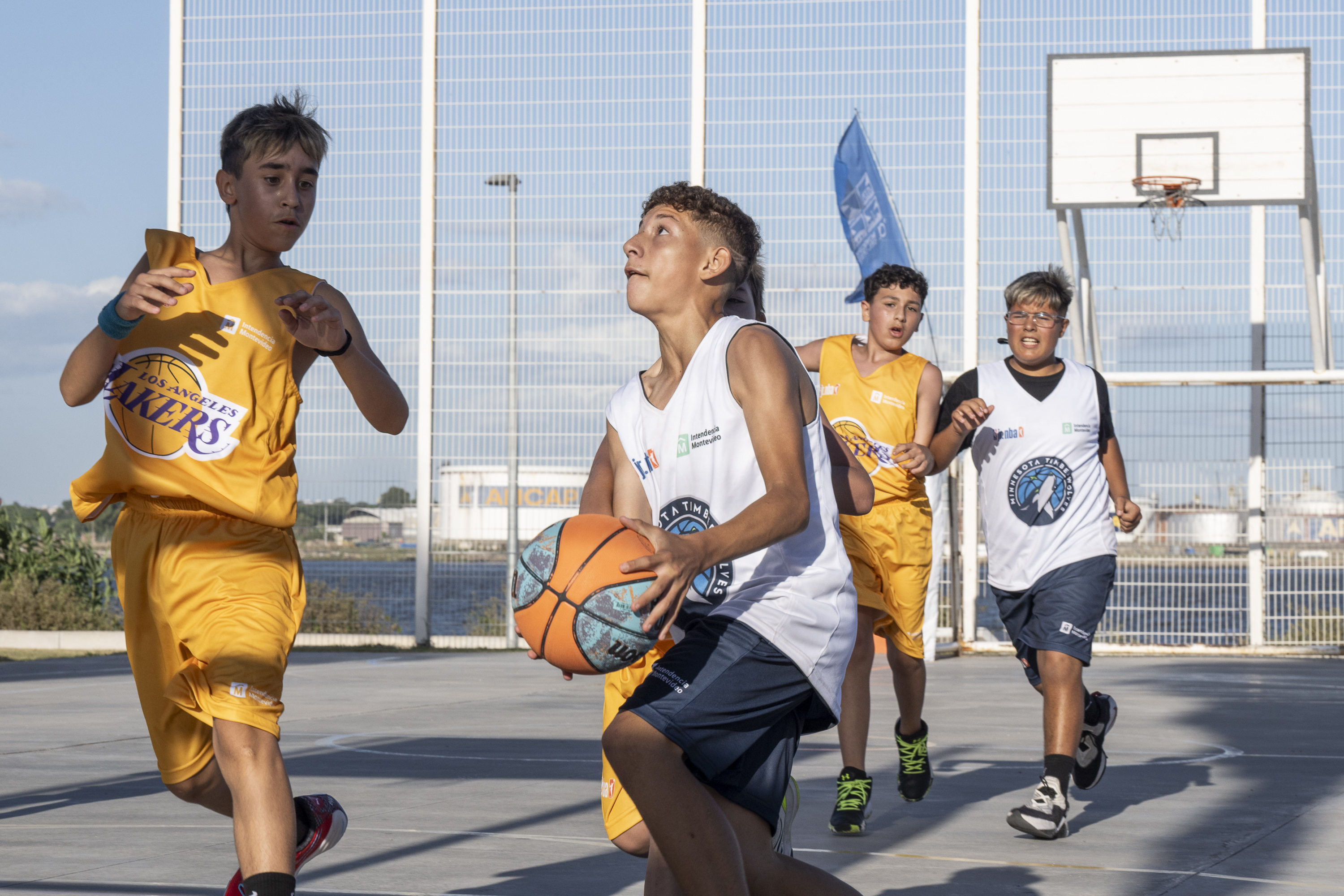  Torneo Jr. NBA en el parque Débora Céspedes