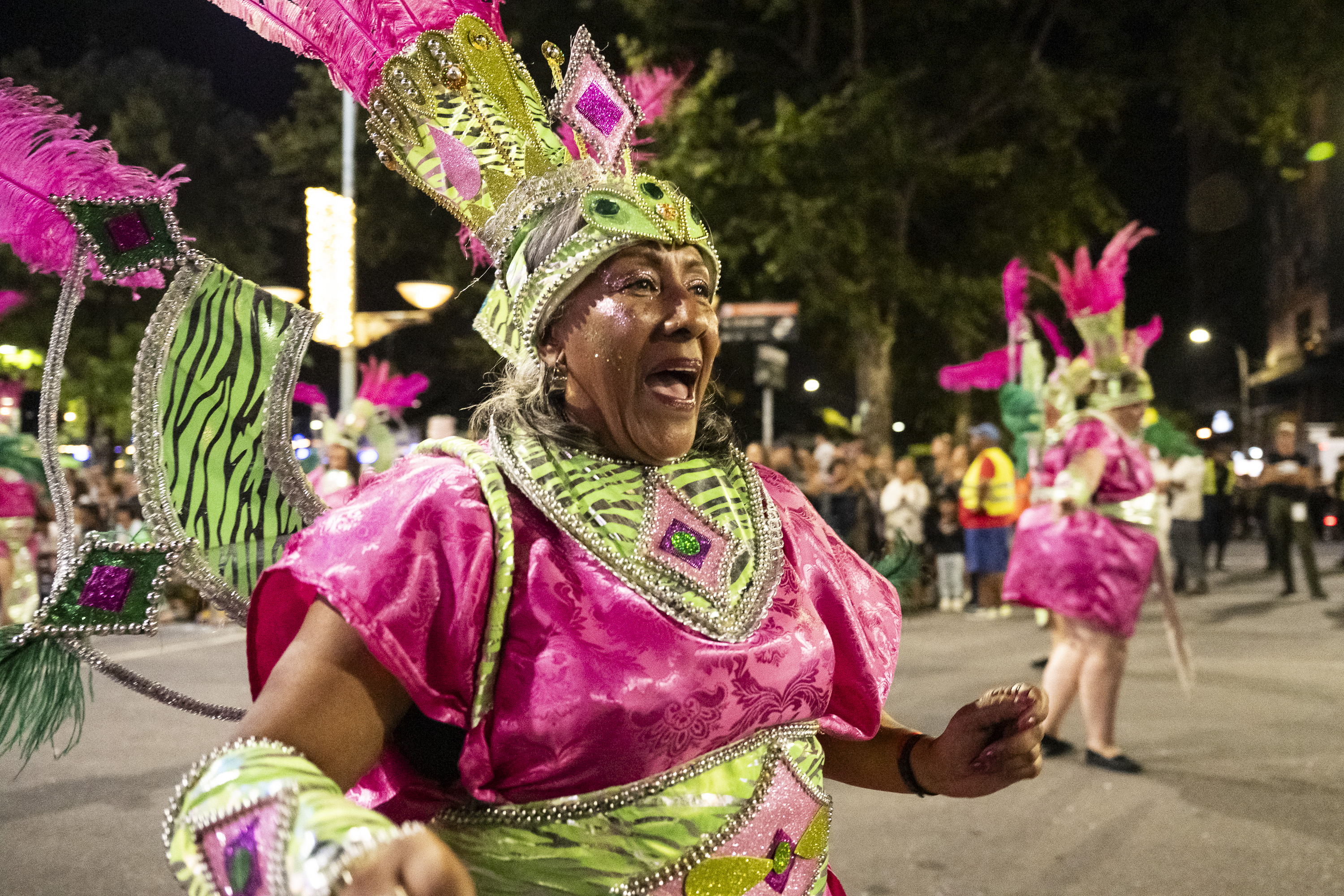 Urusamba en el Desfile de Escuelas de Samba