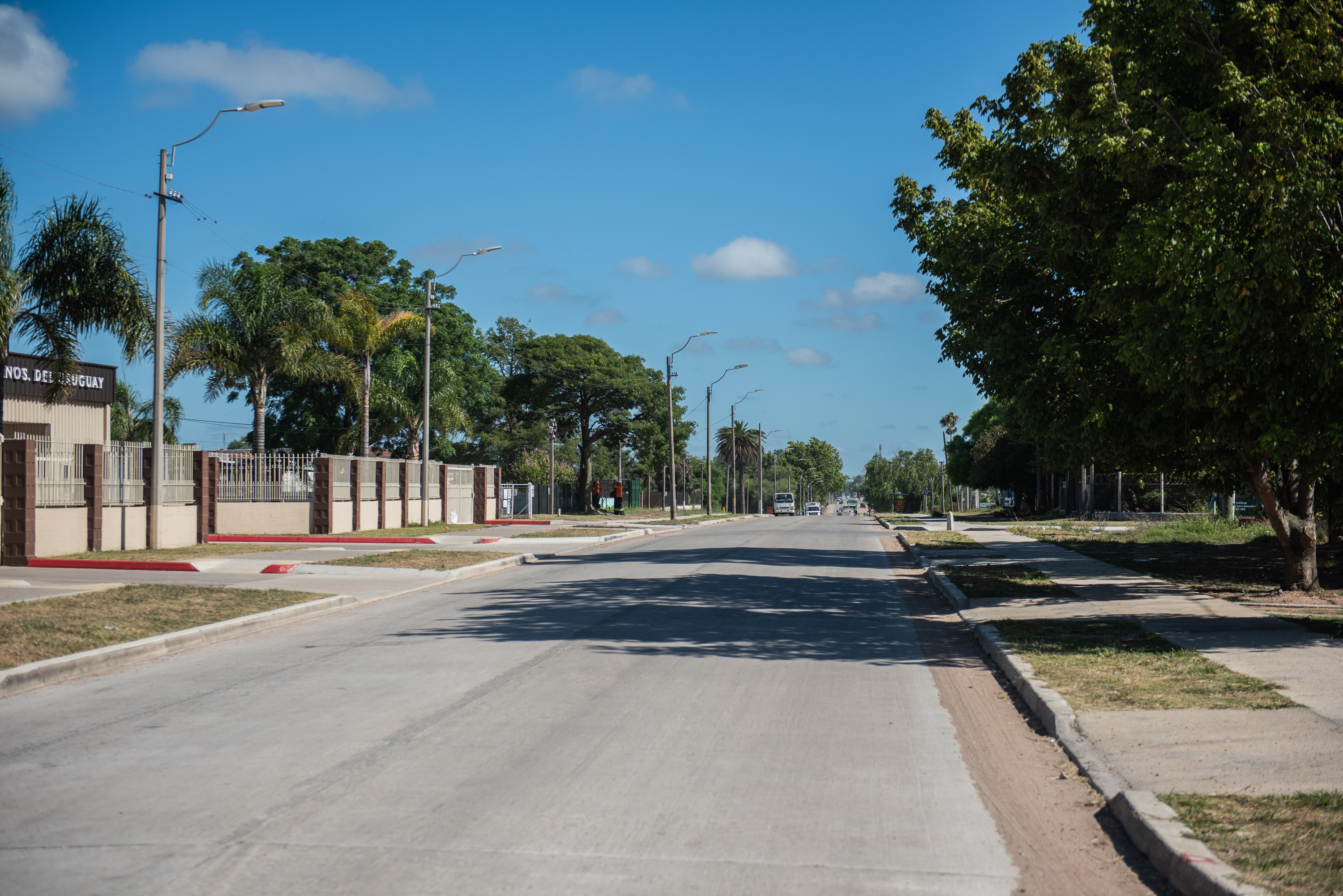 Avance de obras en Avenida Don Pedro De Mendoza y Domingo Arena