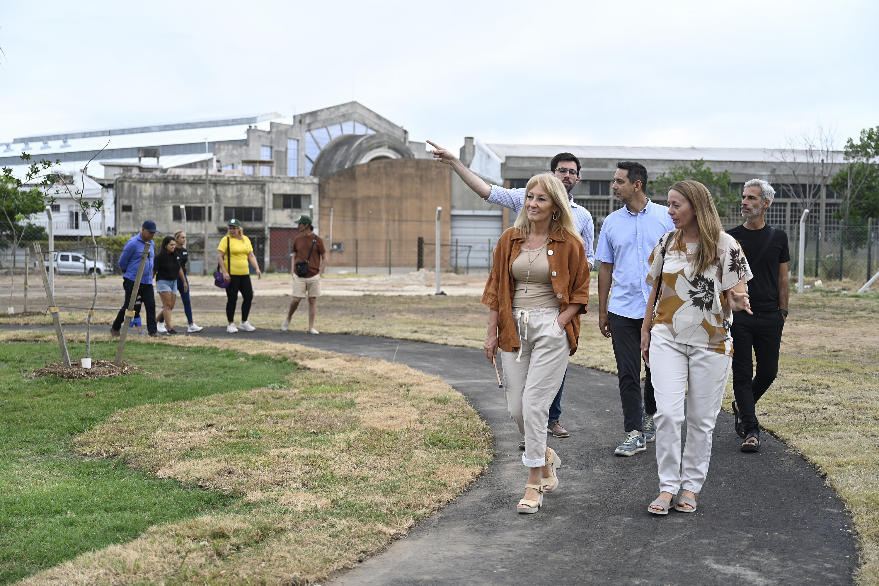 Inauguración de plaza Recreo en el entorno del Espacio Modelo