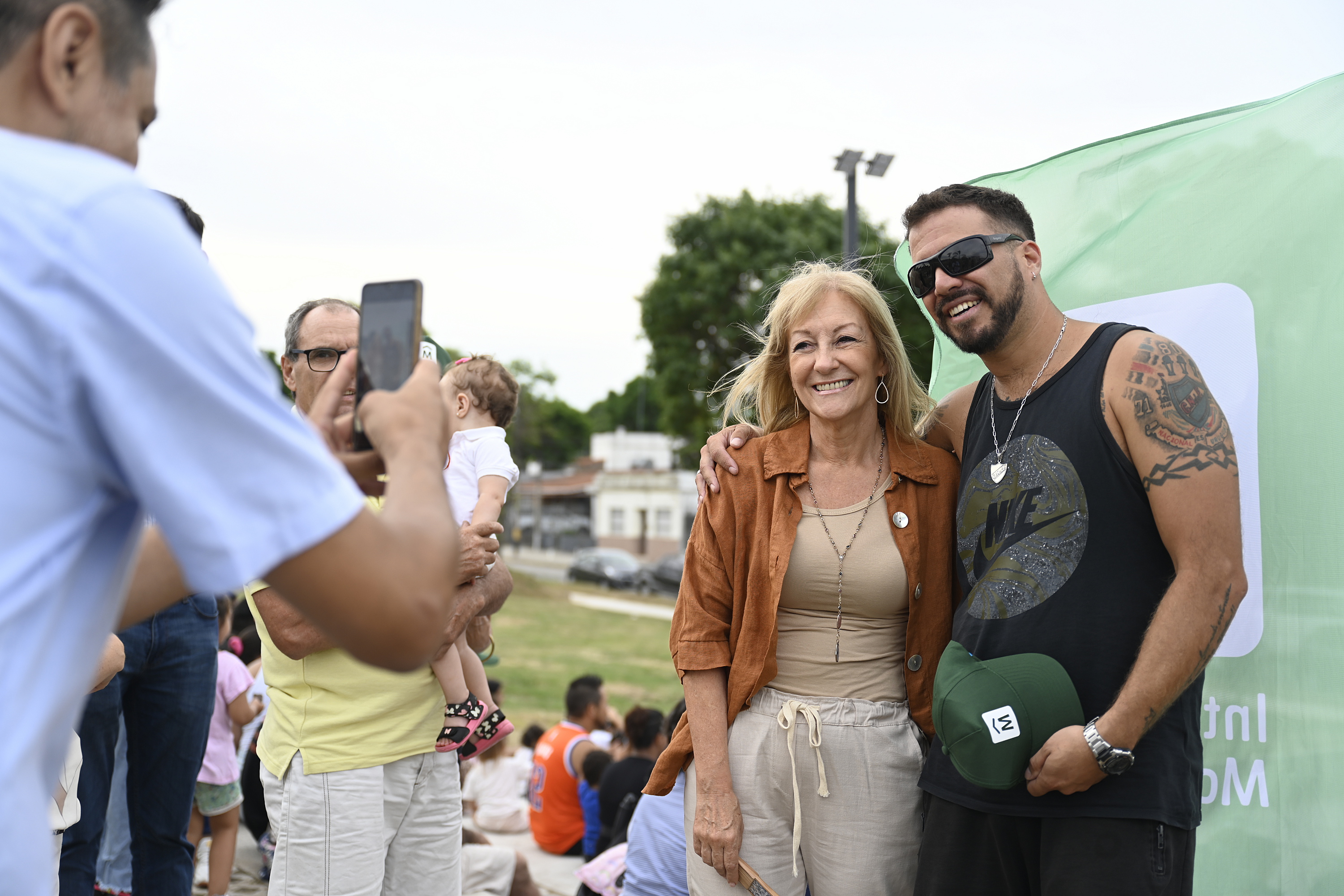 Inauguración de plaza Recreo en el entorno del Espacio Modelo