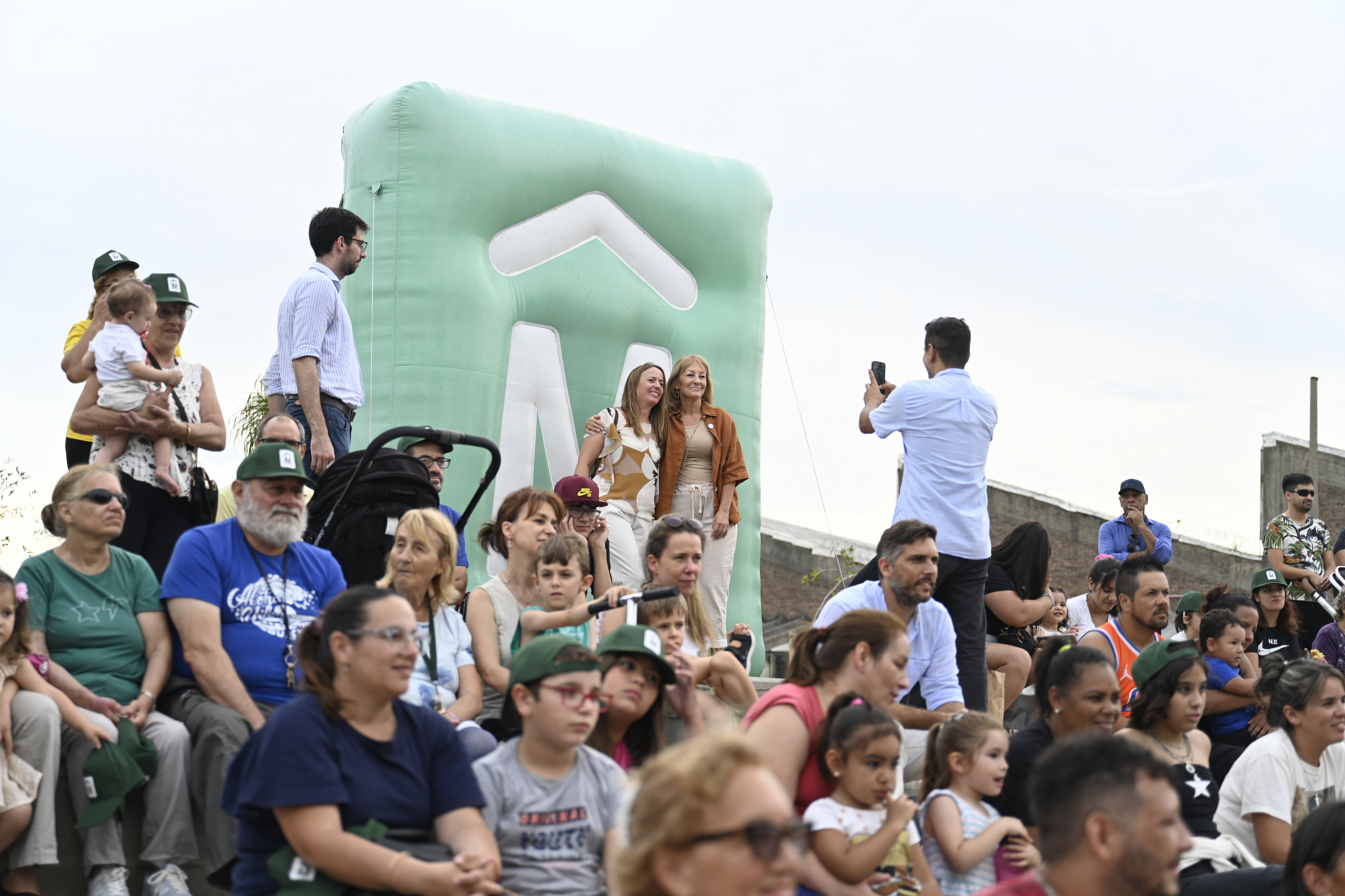 Inauguración de plaza Recreo en el entorno del Espacio Modelo