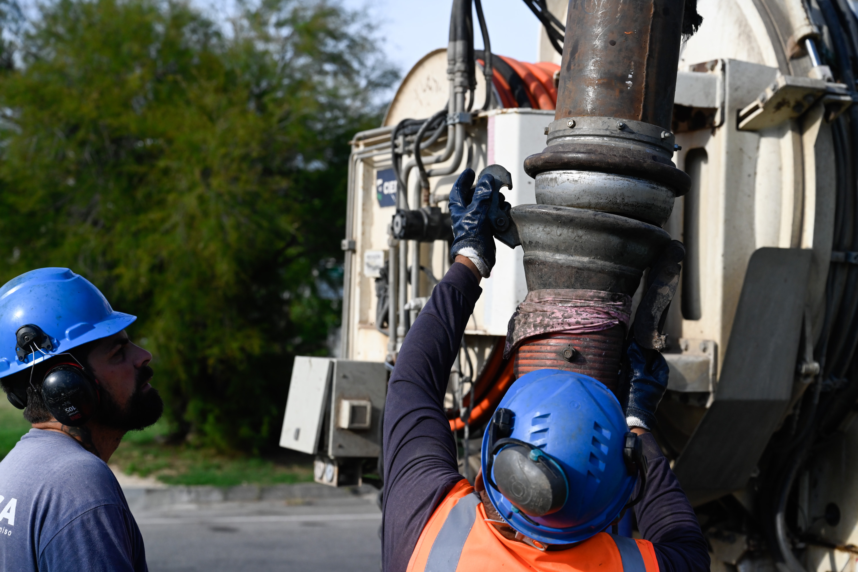 Trabajos preventivos ante las tormentas