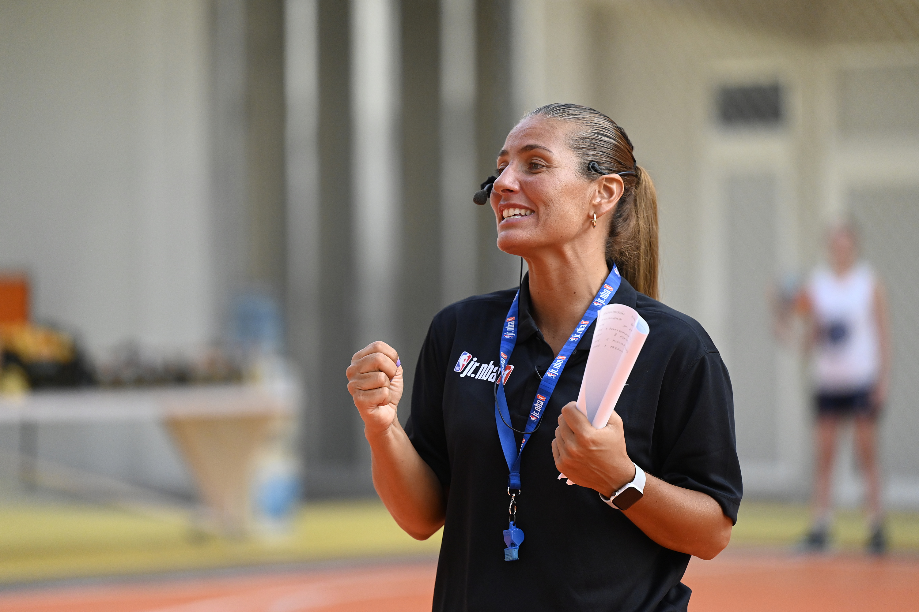 Clínica de la academia de entrenadores de la Jr. NBA