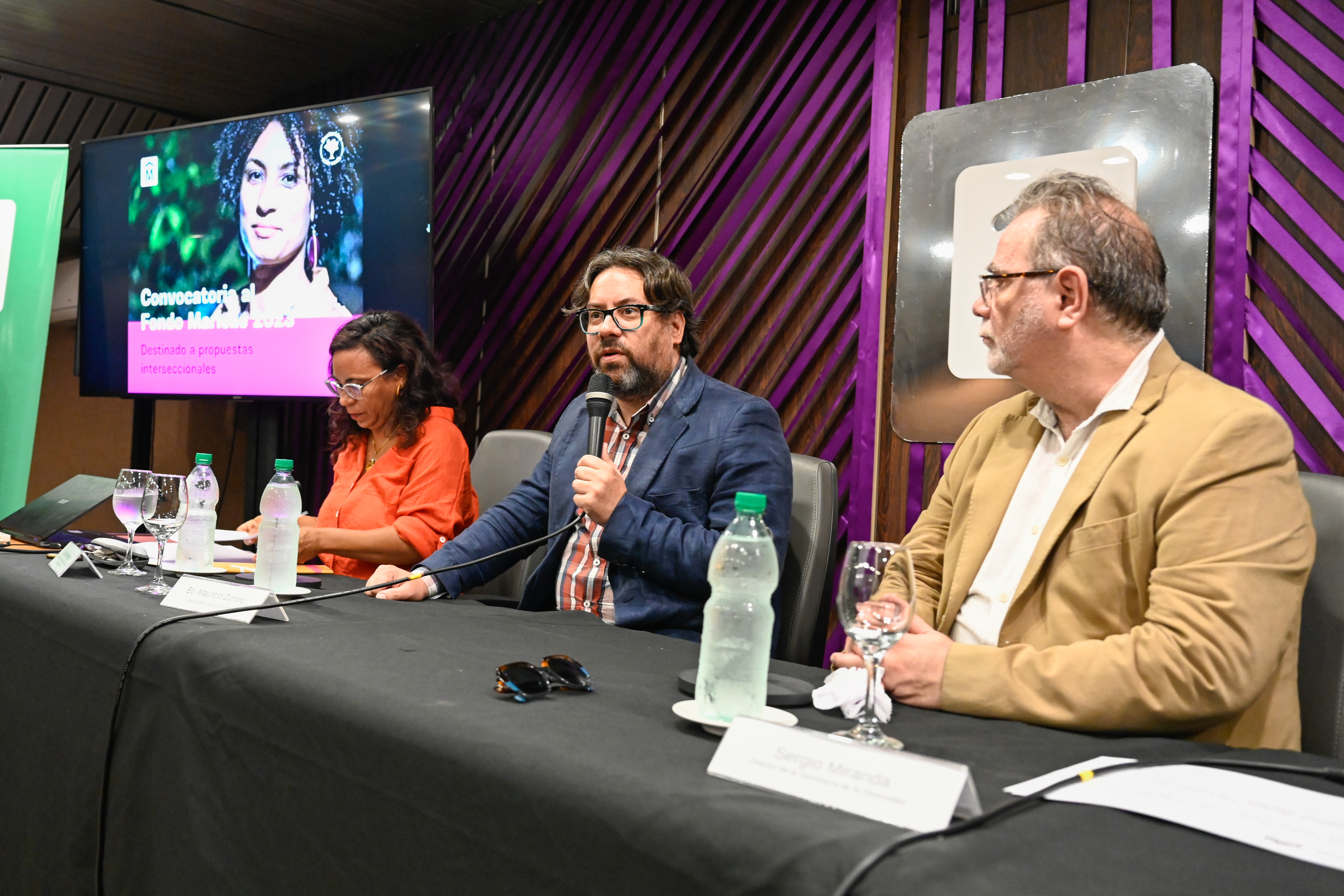 Entrega de premios a colectivos seleccionados para el Fondo Marielle Franco