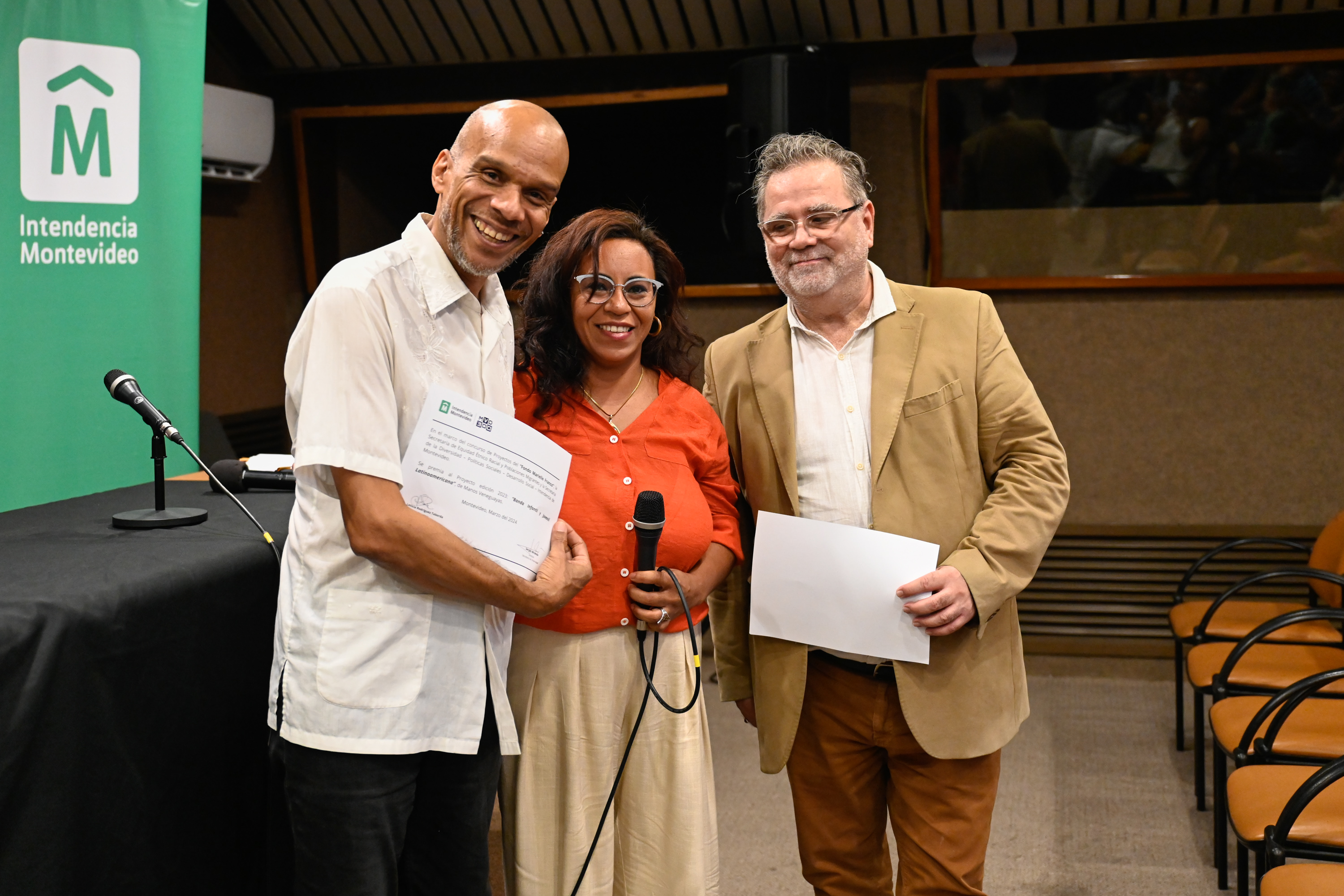 Entrega de premios a colectivos seleccionados para el Fondo Marielle Franco