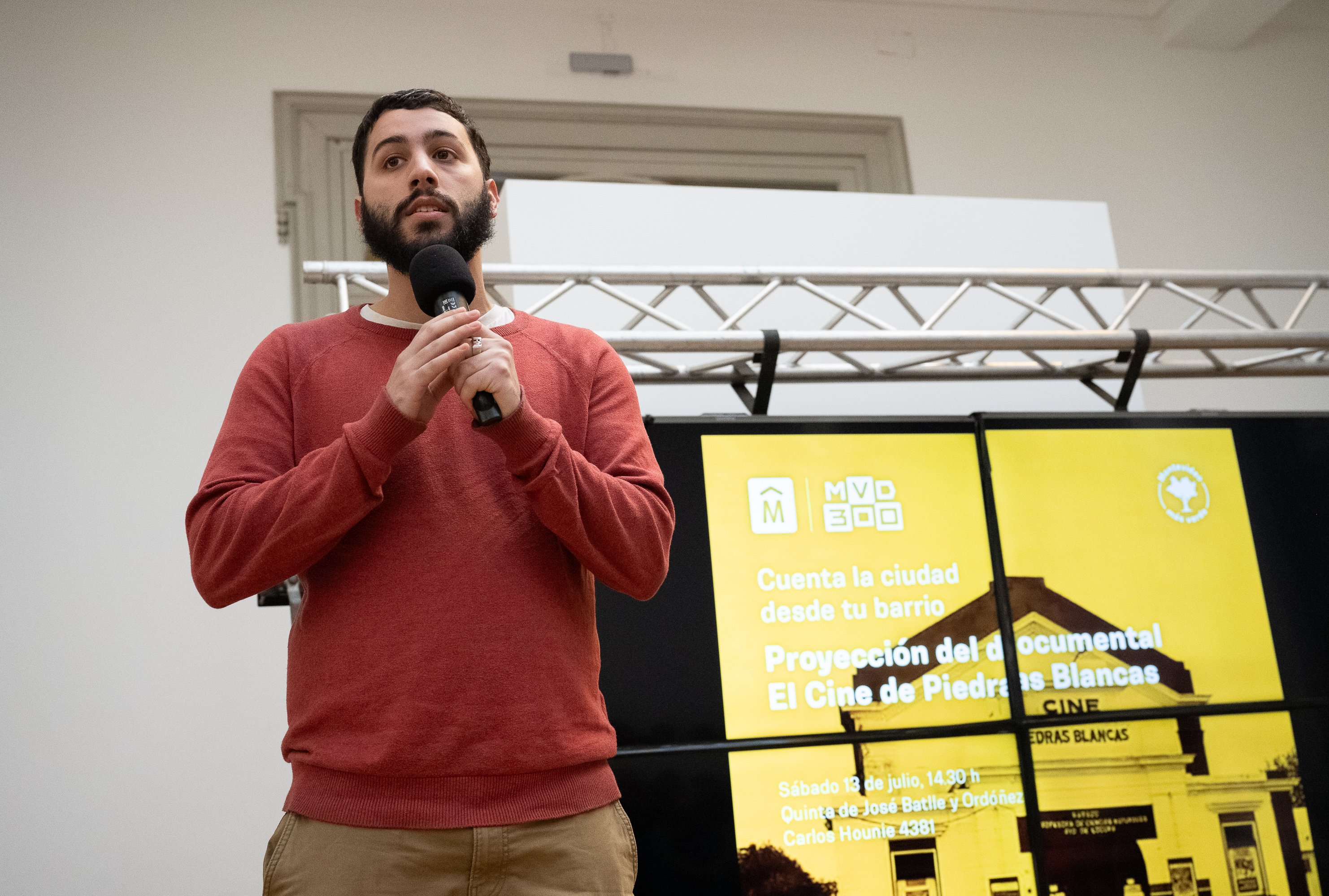 Proyección del documental «El cine de Piedras Blancas»