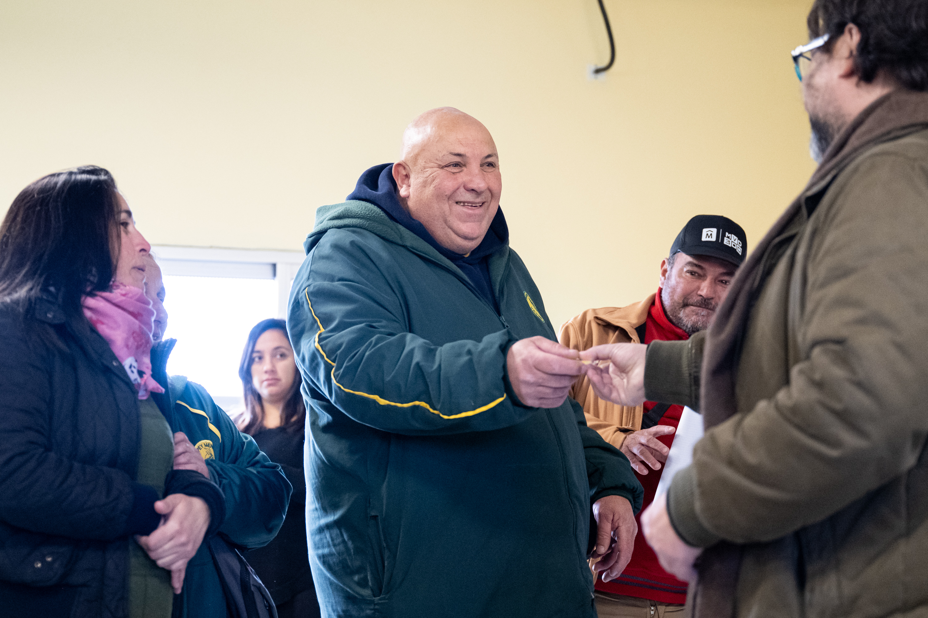 Inauguración de obra del Presupuesto Participativo en el Club Arapey Mendoza